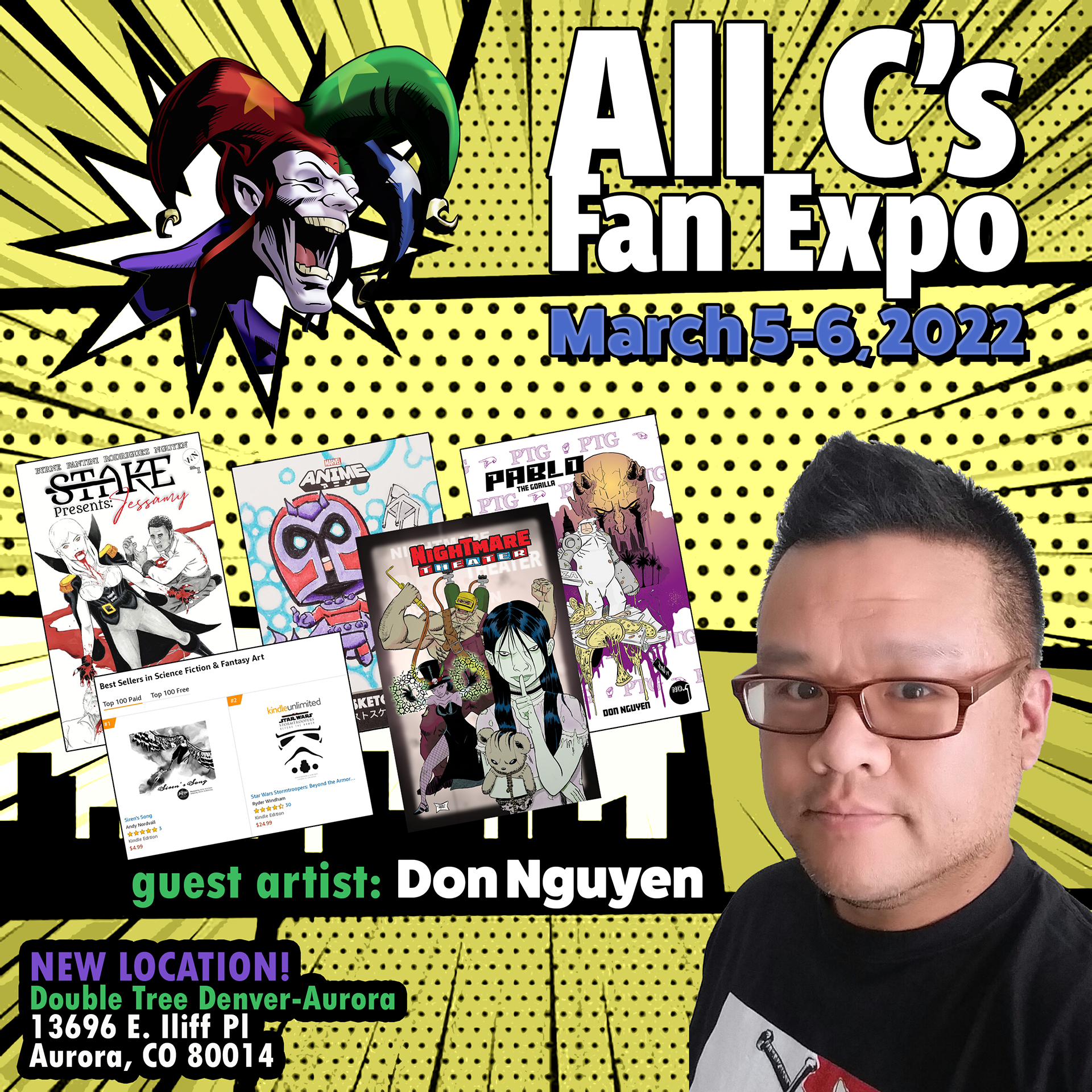 All C's Collectibles Fan Expo Spring 2022 guest