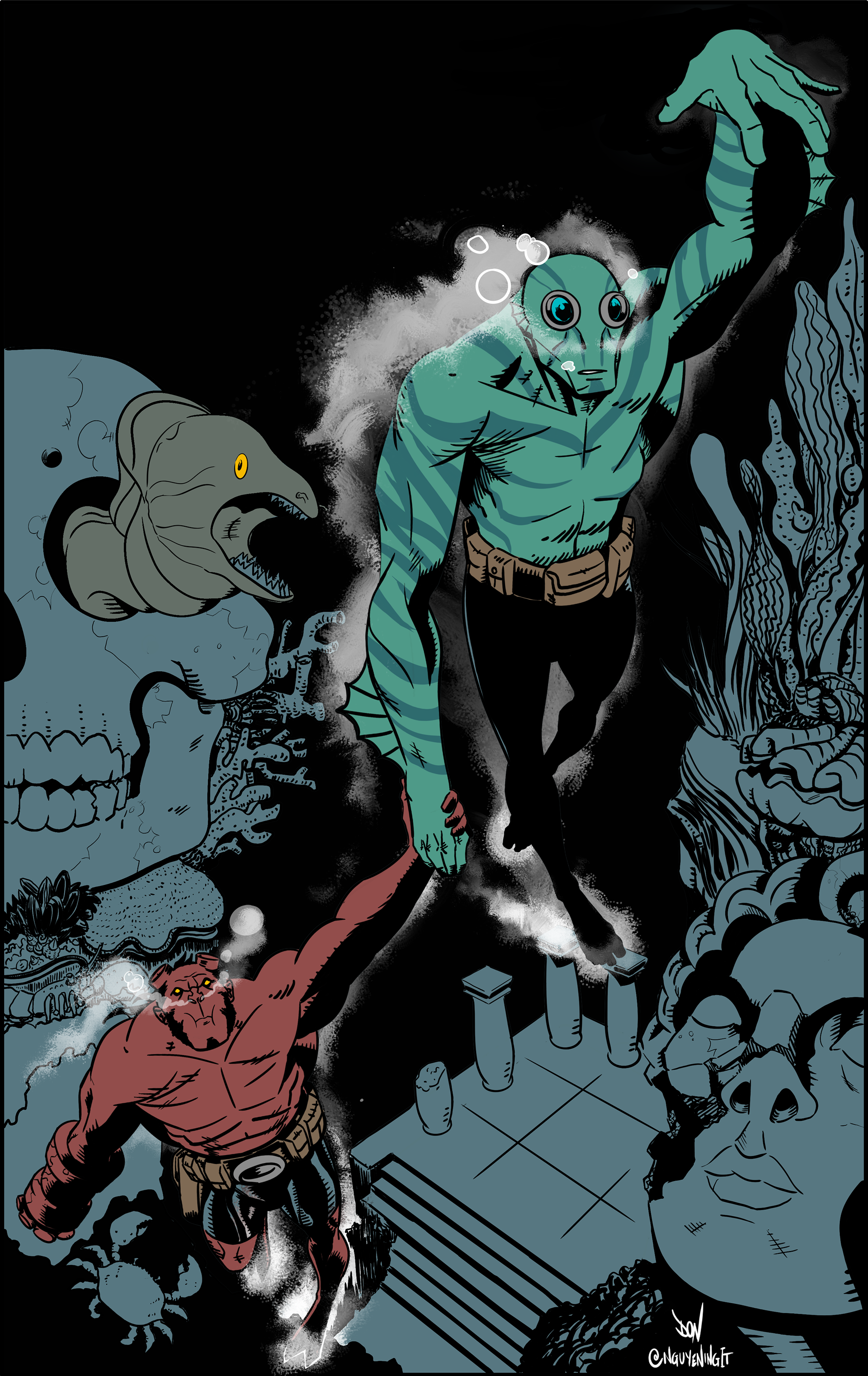 SDCC 2018 Souvenir Book Hellboy Anniversary Tribute