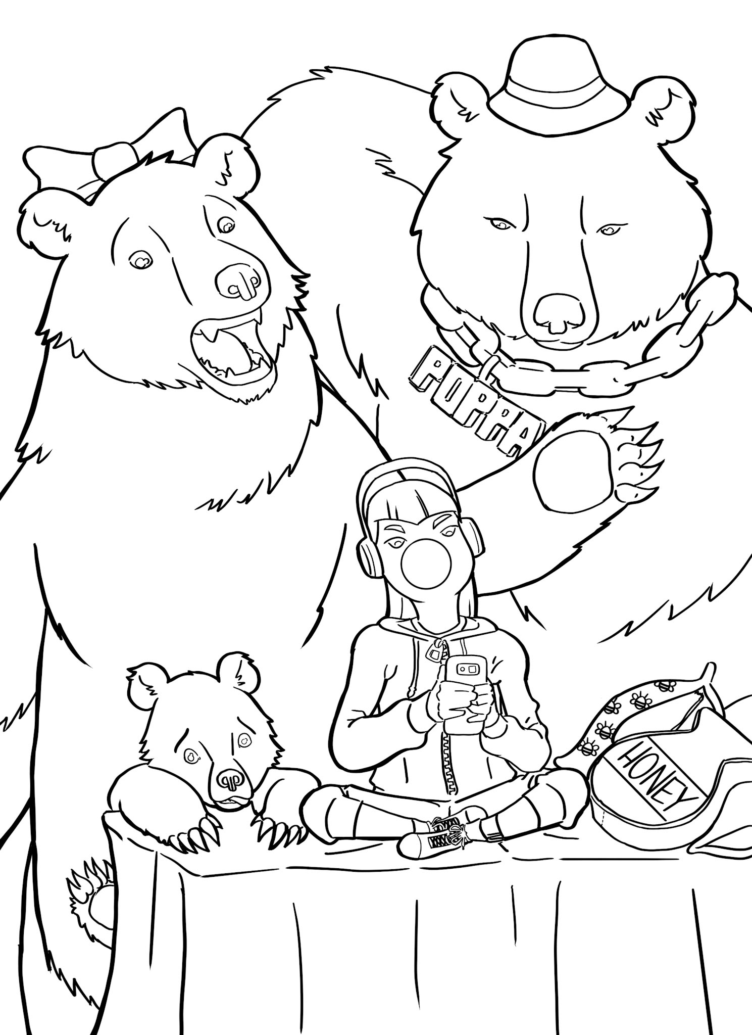 Sketchy Bug Coloring Book