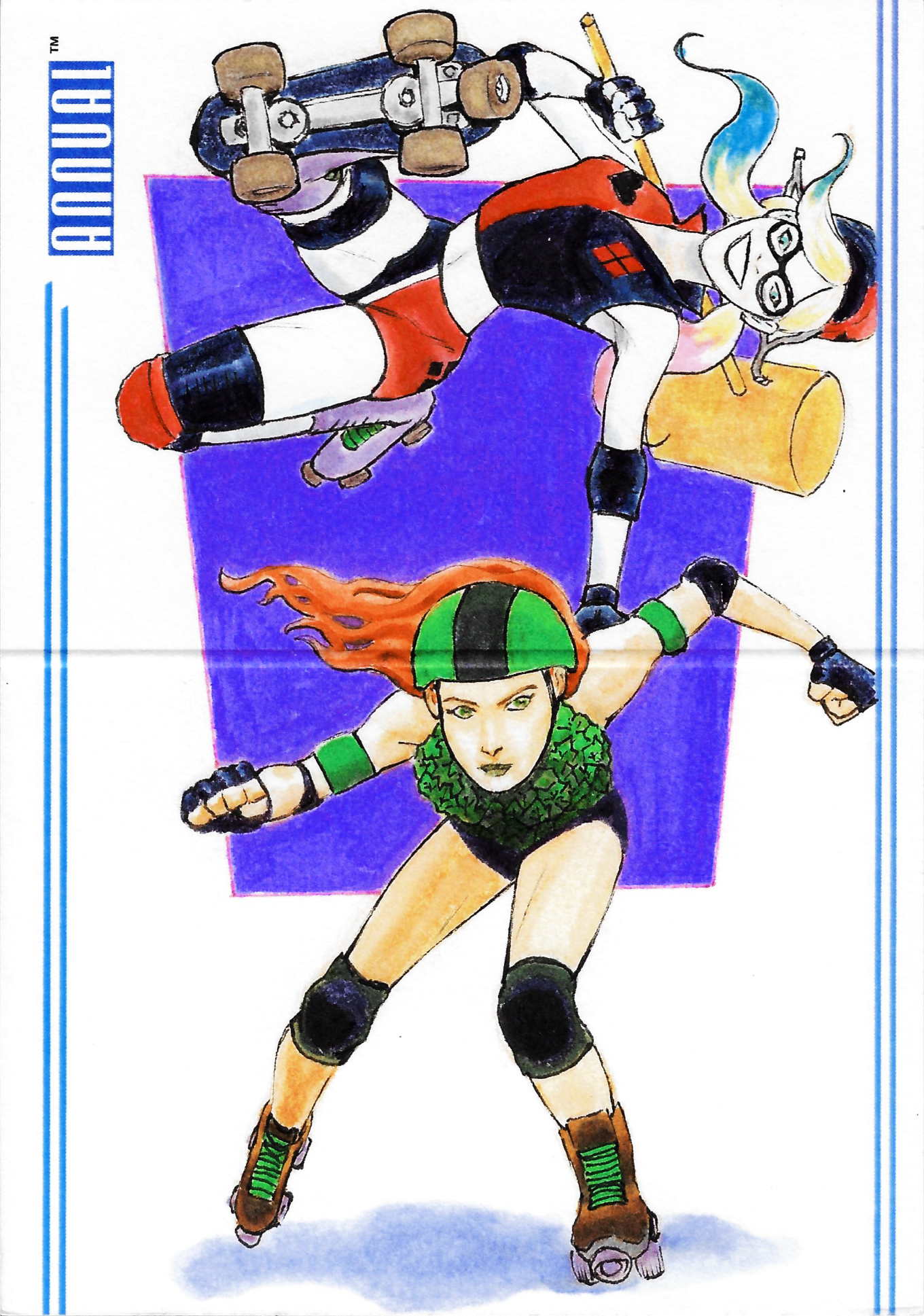 Harley Quinn & Poison Ivy booklet