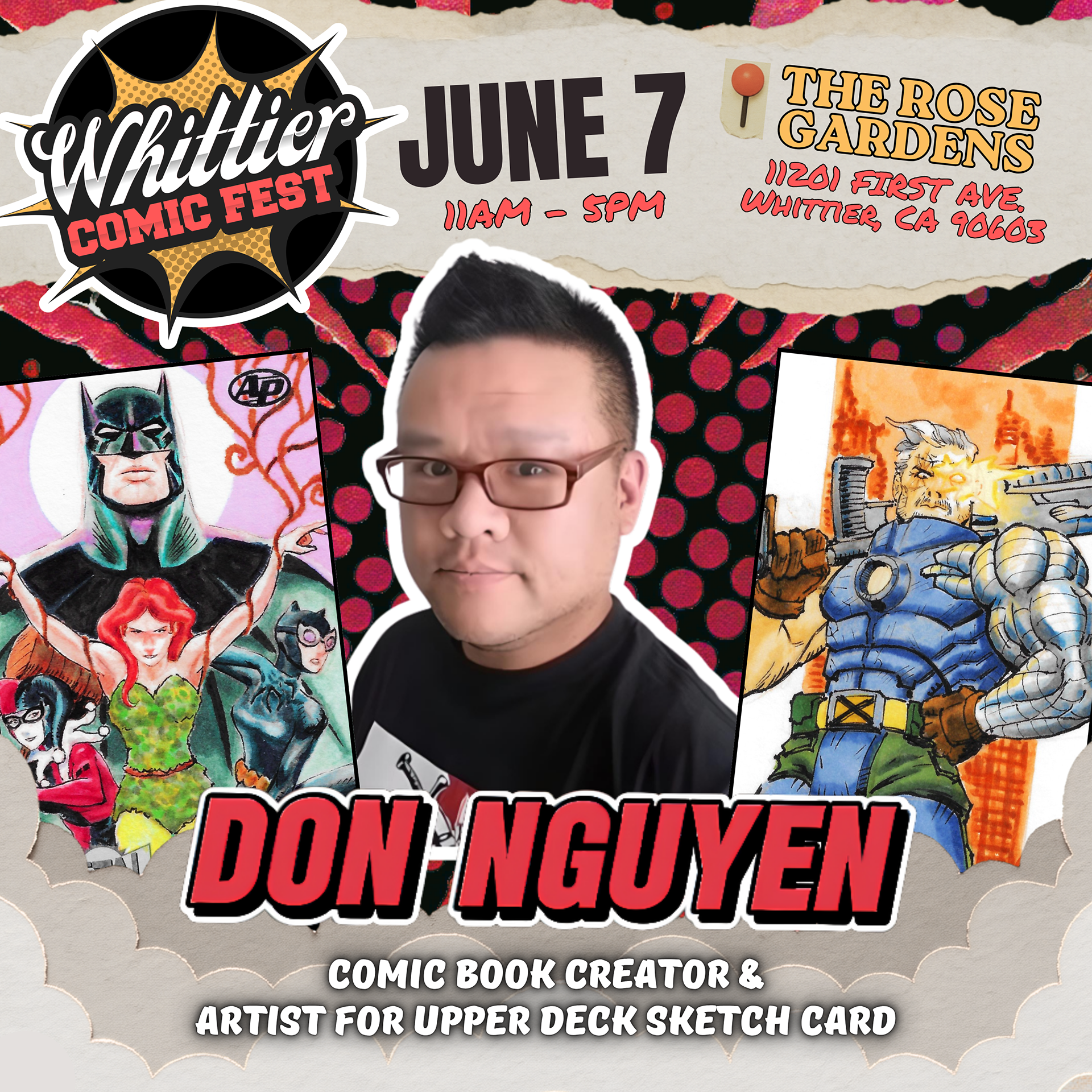 Whittier Comic Fest Guest