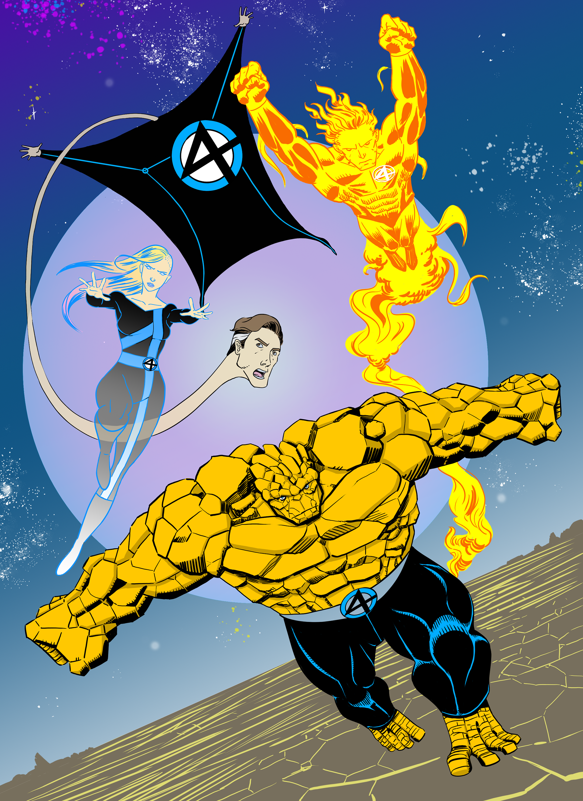 Fantastic 4 print