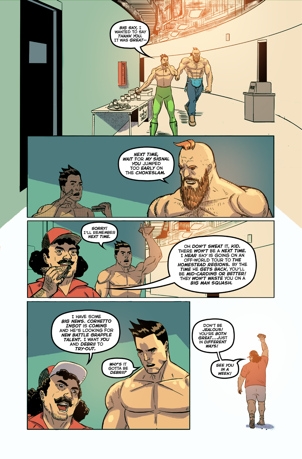 Battle Grapple Rebel page 11