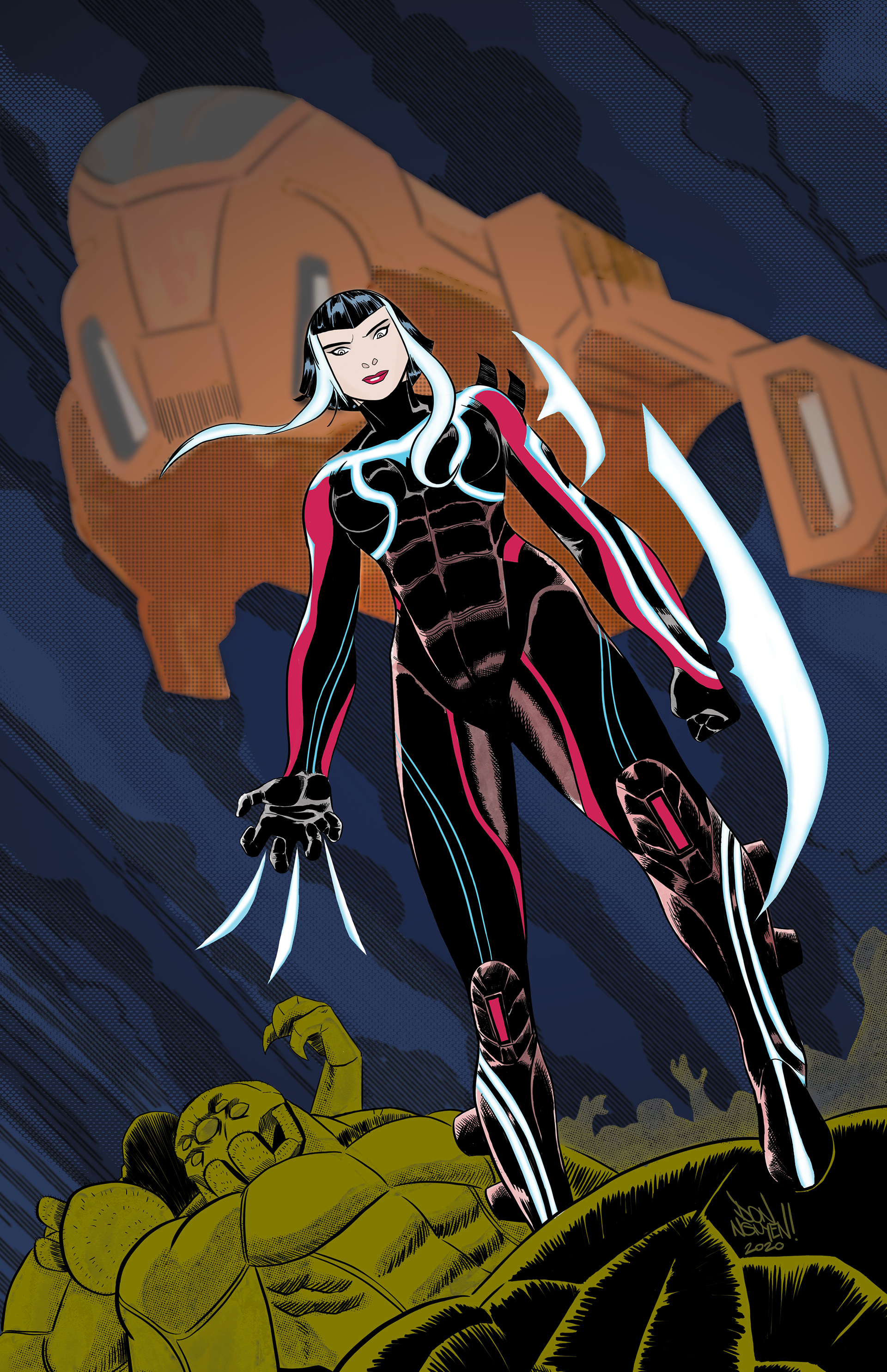 Agent Wild: Union Fall Pin-up