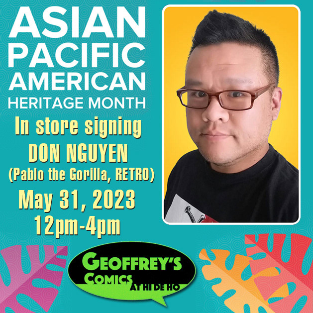 Signing at Hi De Ho Comics May,31 2023