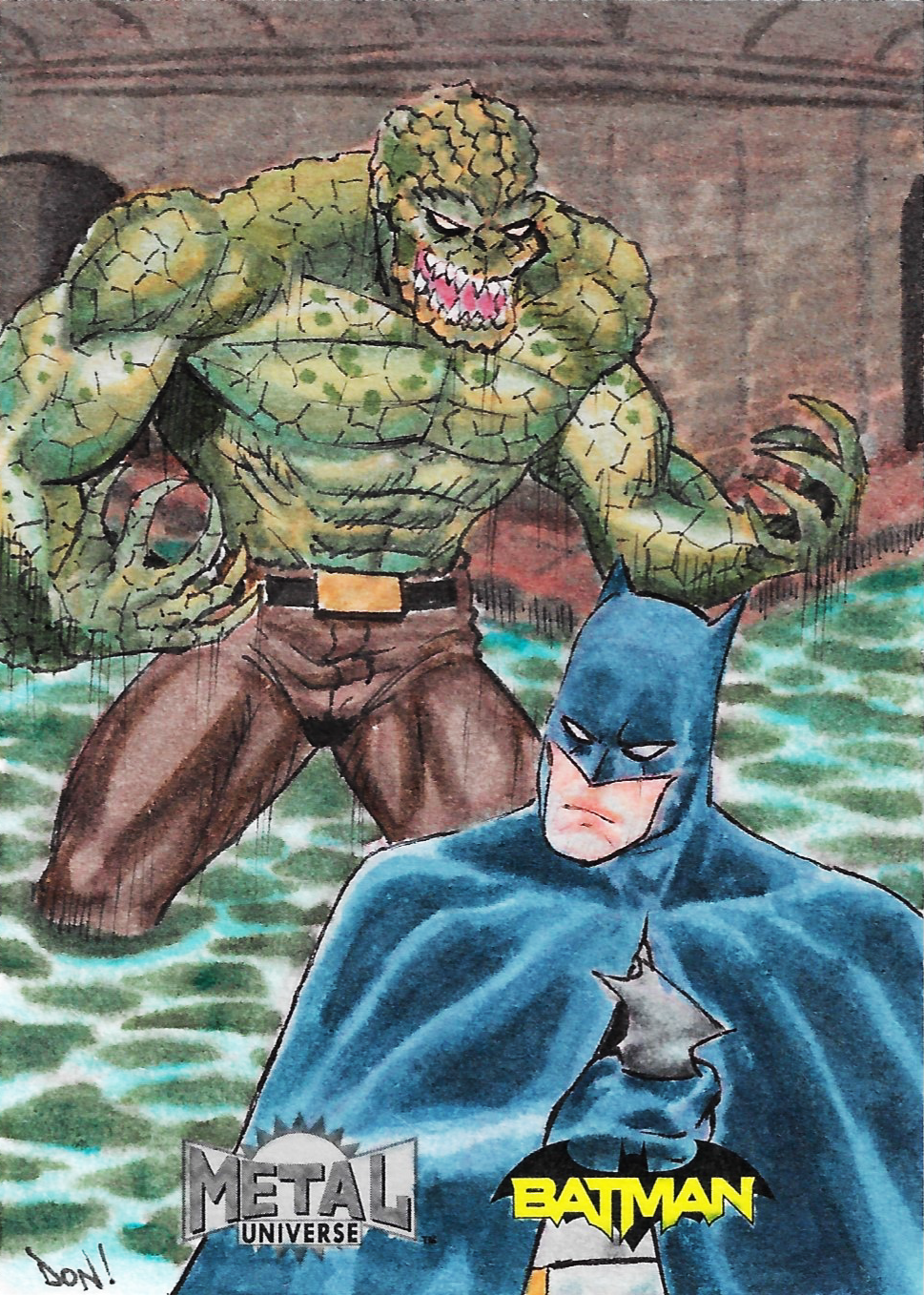 Killer Croc vs Batman