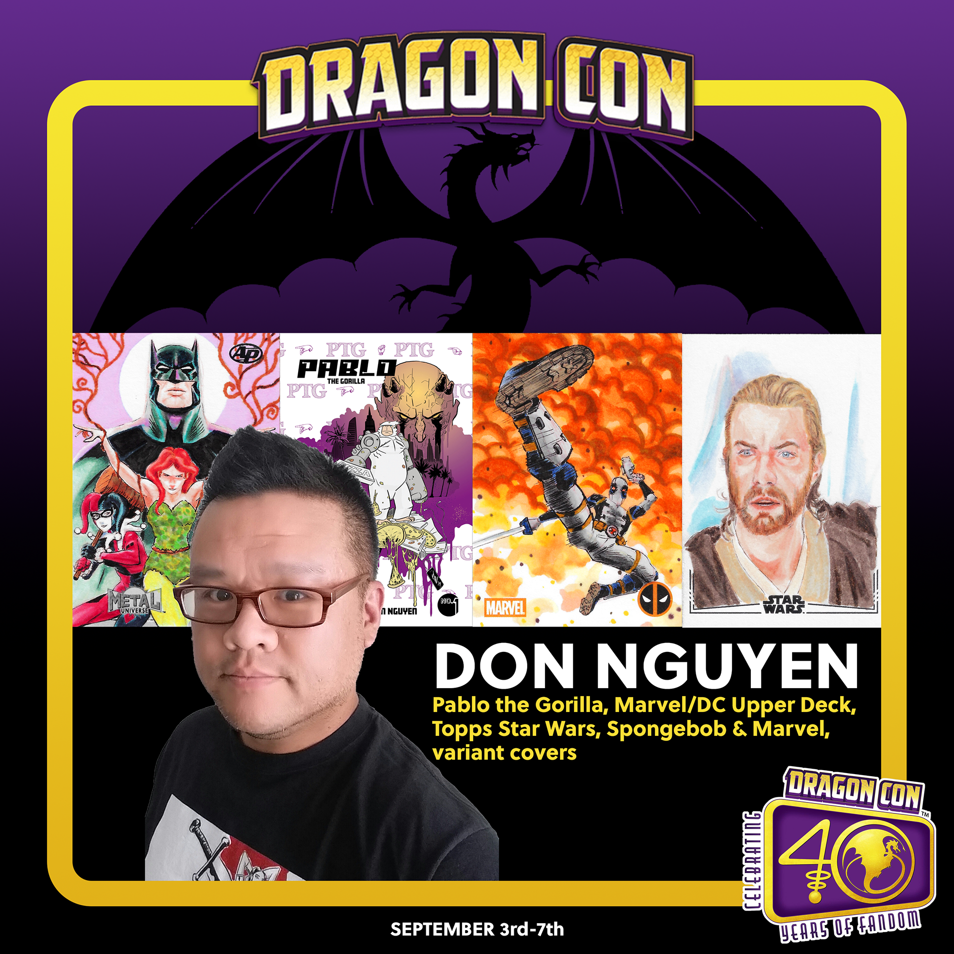 Dragon Con 2026 Attending Artist