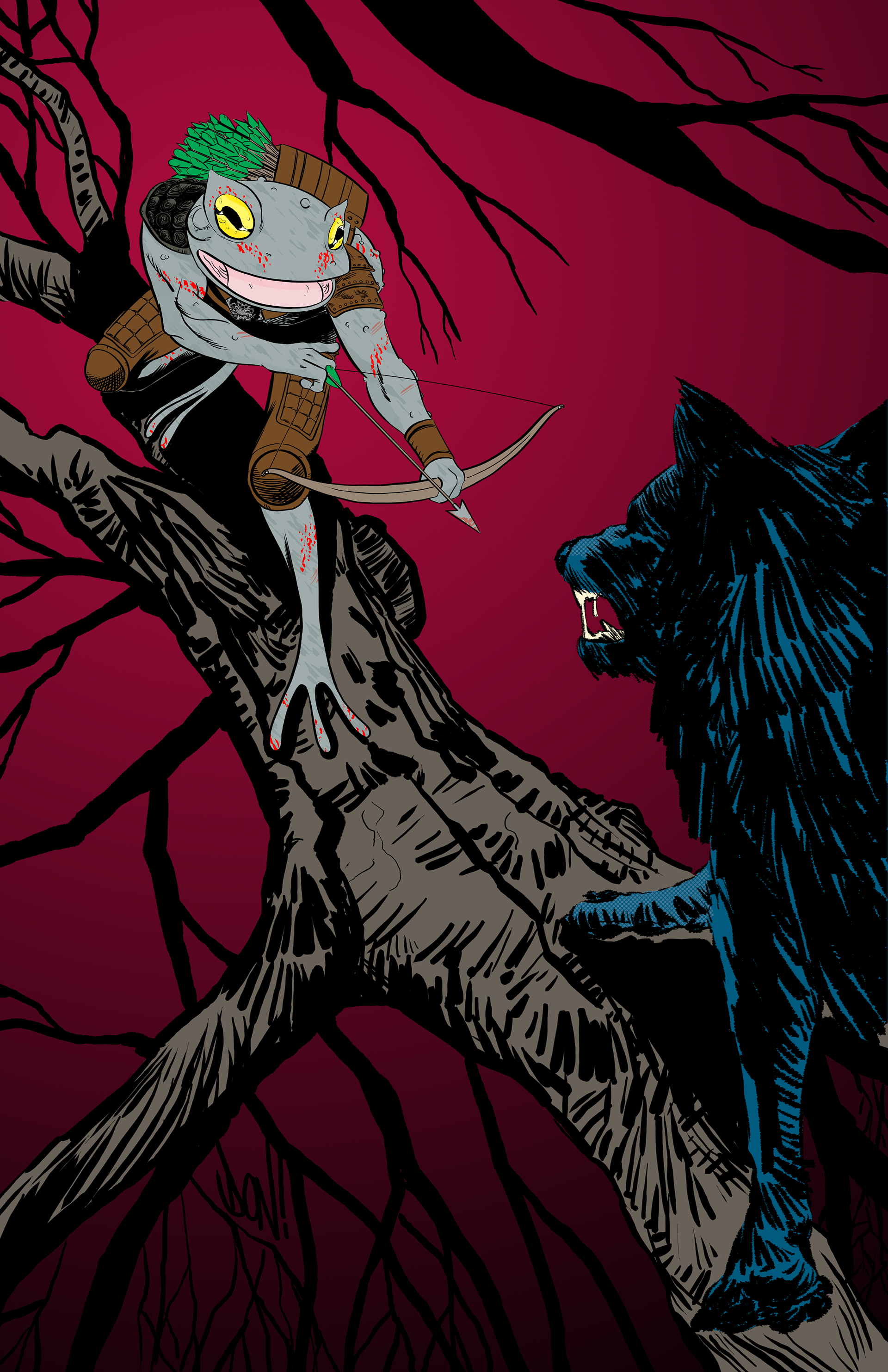 Nat One Network Lox pin-up