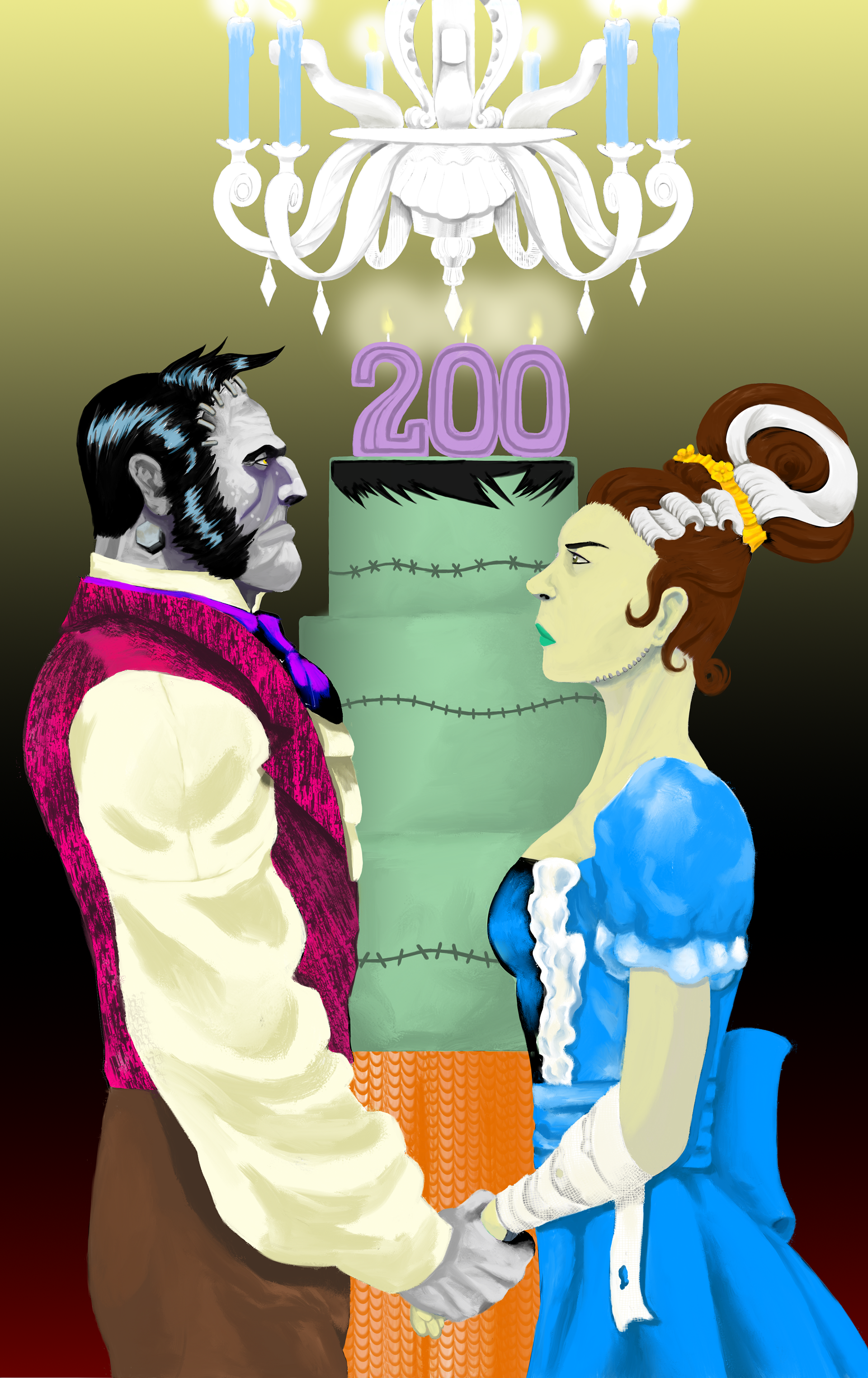 SDCC 2018 Souvenir Book Frankenstein Anniversary Tribute