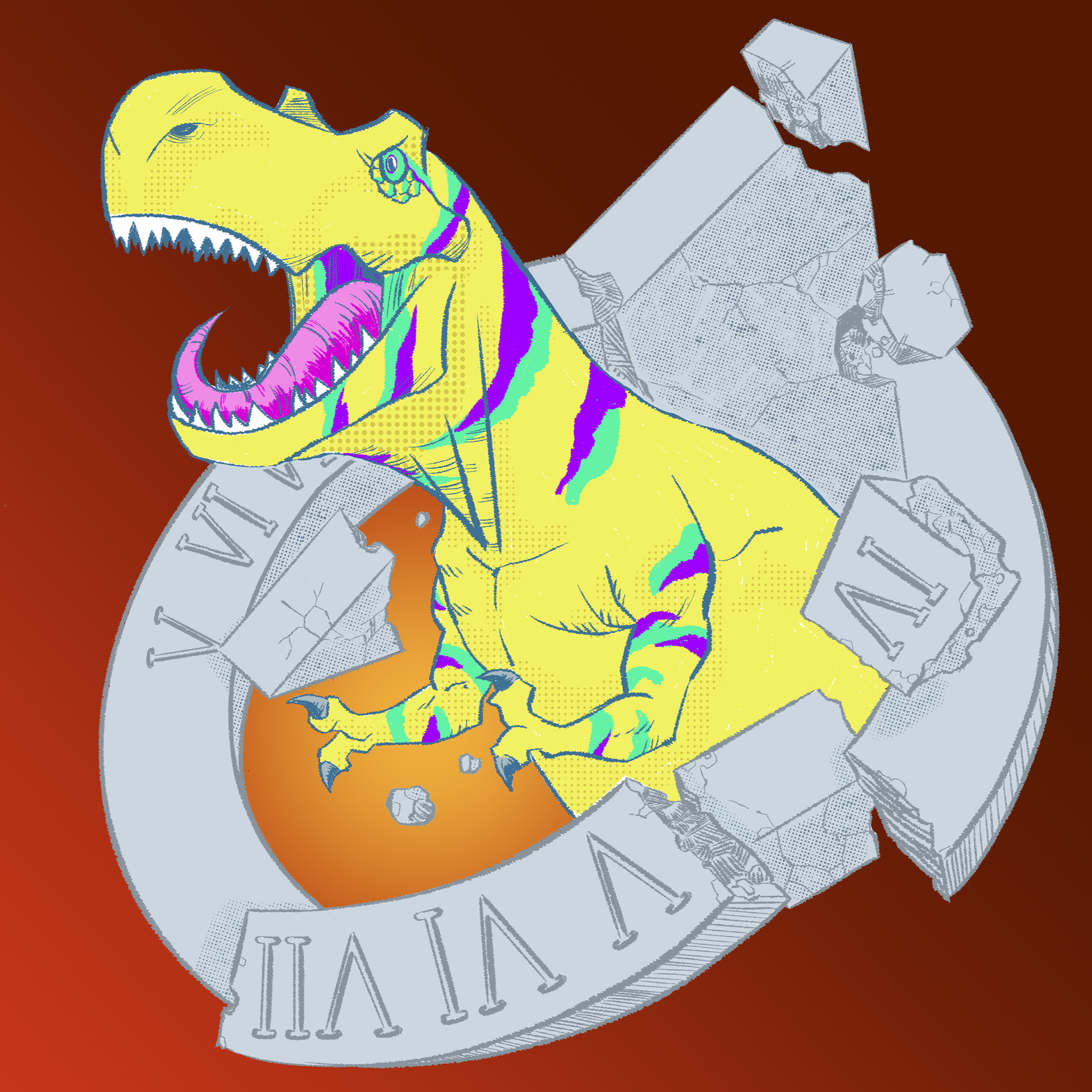 Dino Hunter Podcast Logo