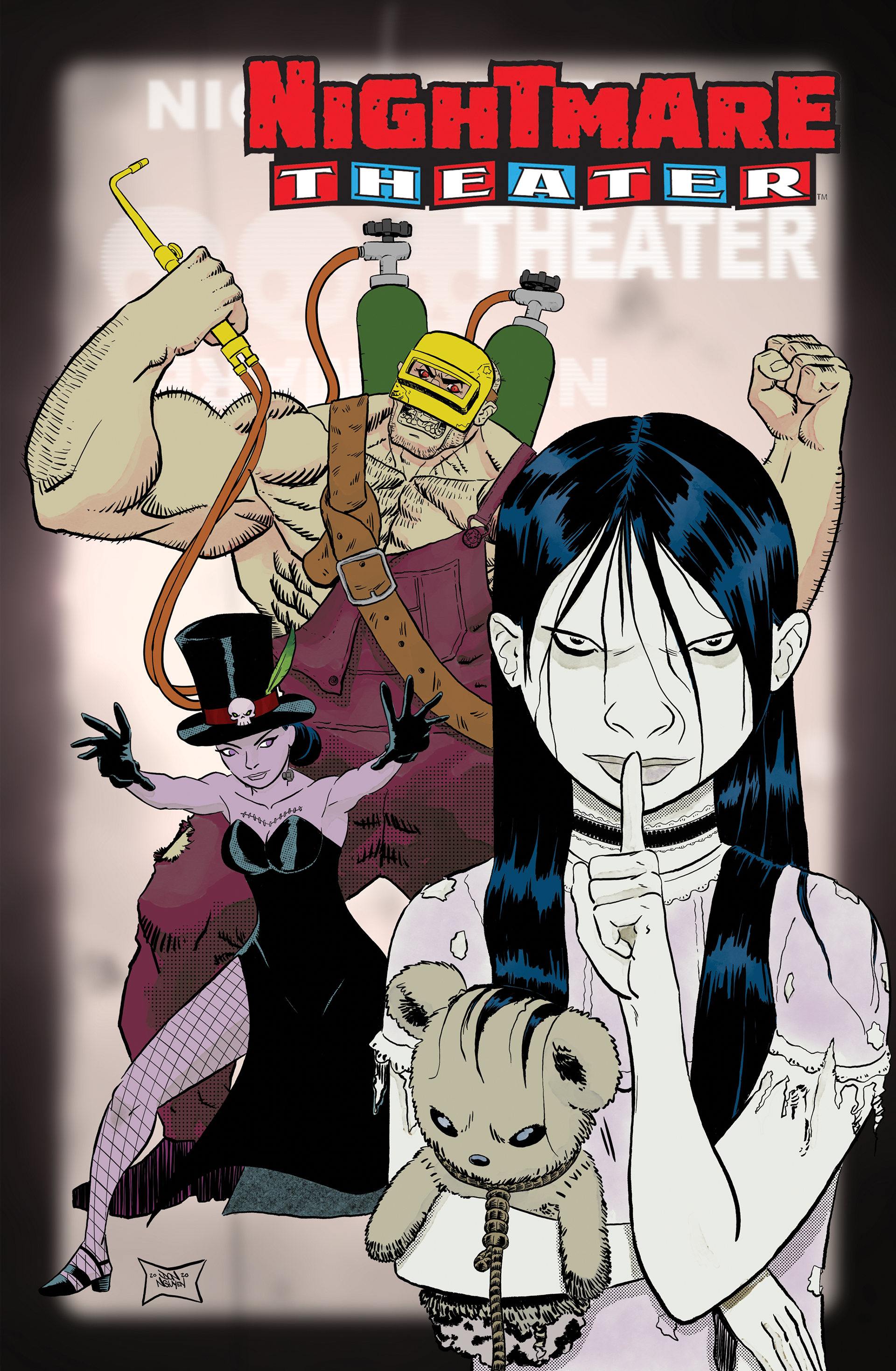 Nightmare Theater Anthology Pin-up