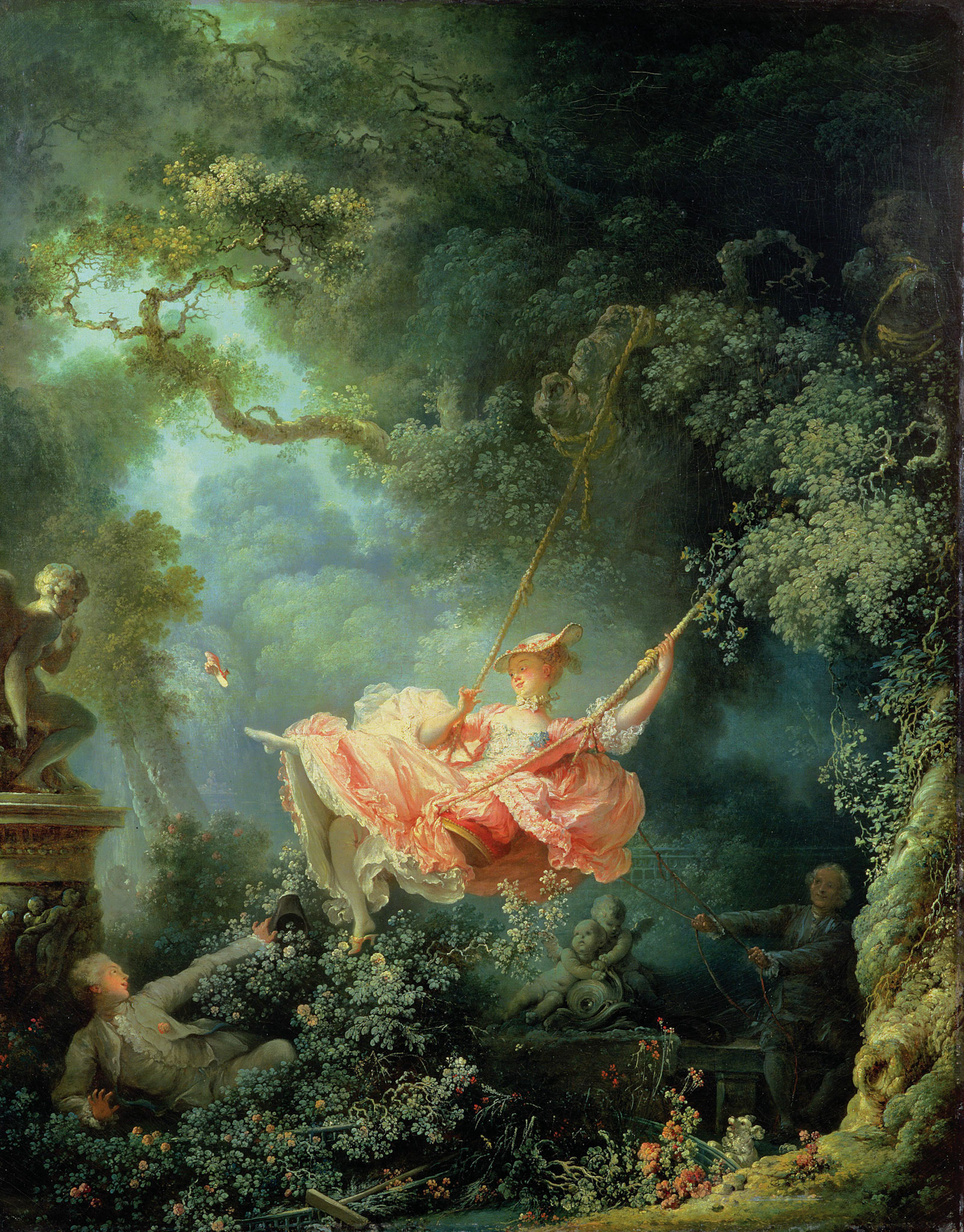 Jean-Honoré Fragonard, The Swing (1767) Wallace Collection