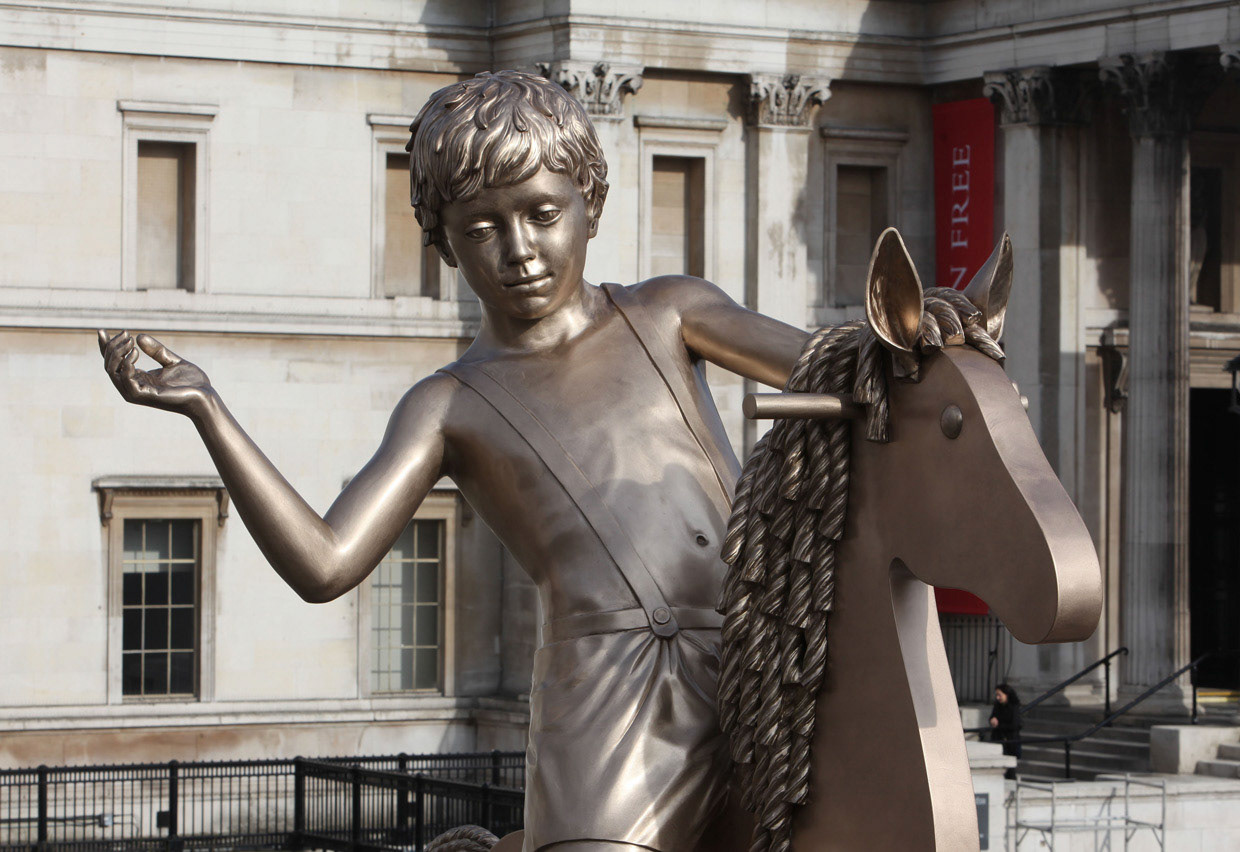 Elmgreen and Dragset, Powerless Structures, Fig 101 (2012) detail