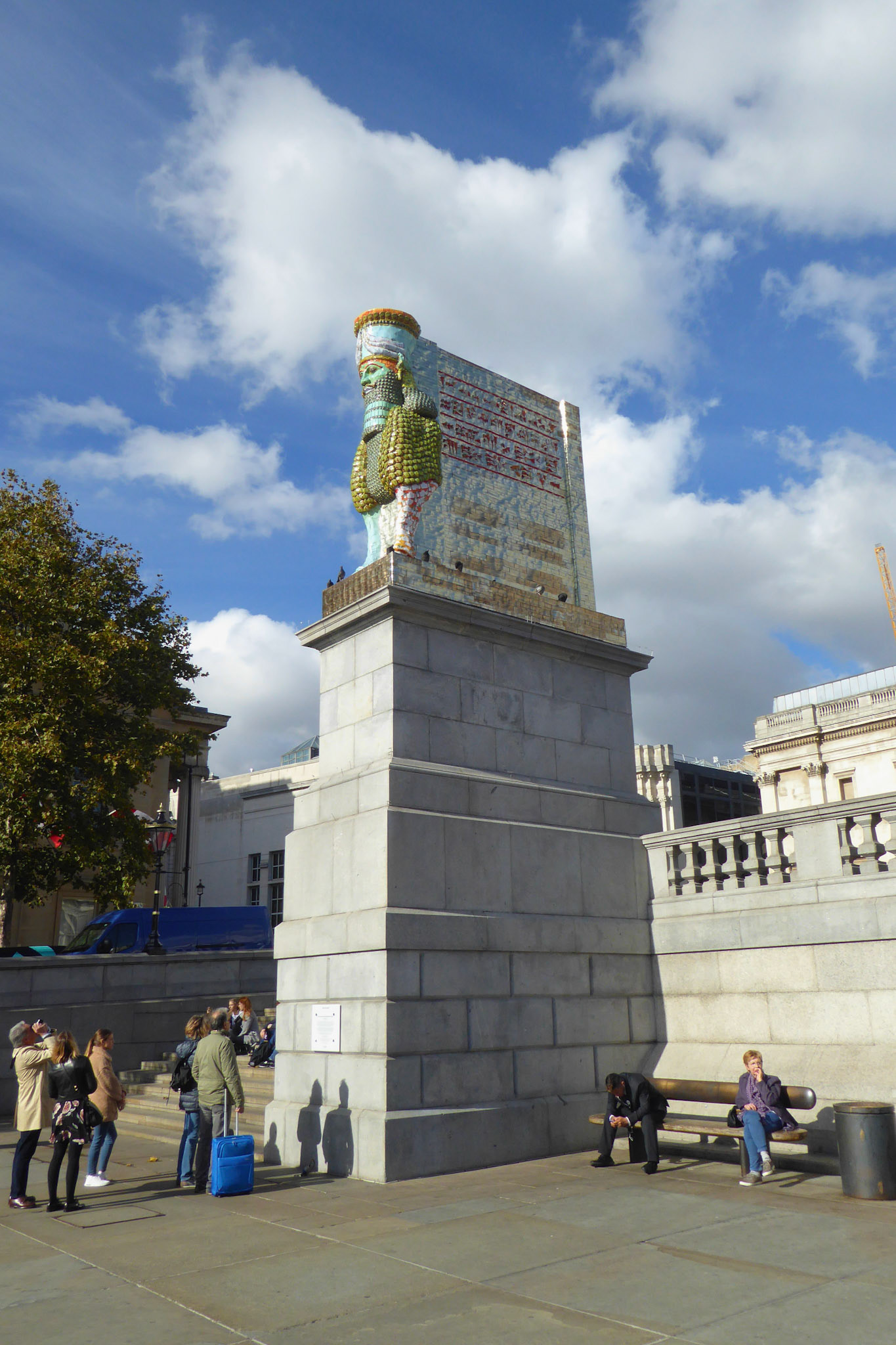 Michael Rakowitz, The Invisible Enemy Should Not Exist (2018) Trafalgar Square