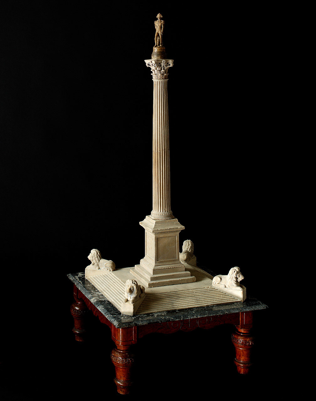 William Railton, Architectural model of Nelson's Column (c.1838) NMM