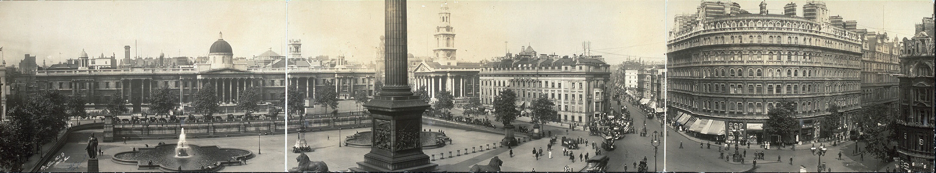 Trafalgar Square, London (1908)