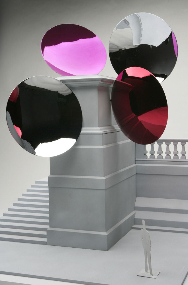 Anish Kapoor, Maquette for Sky Plinth (2008) unrealised project