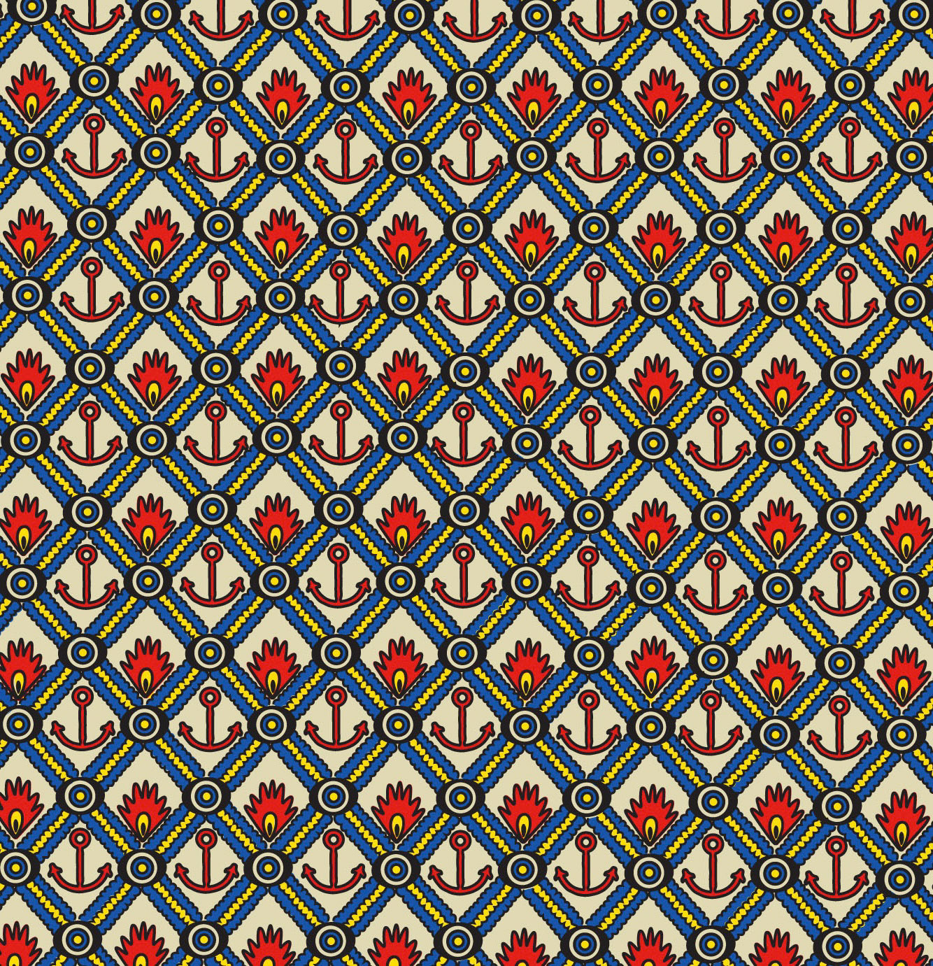 Yinka Shonibare, Nelson's Ship in a Bottle (2010) sail design 2