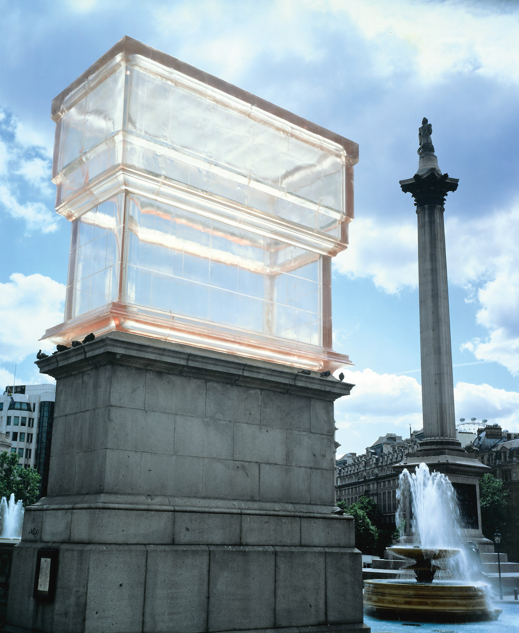Rachel Whiteread, Monument (Trafalgar Square Plinth) (2001)