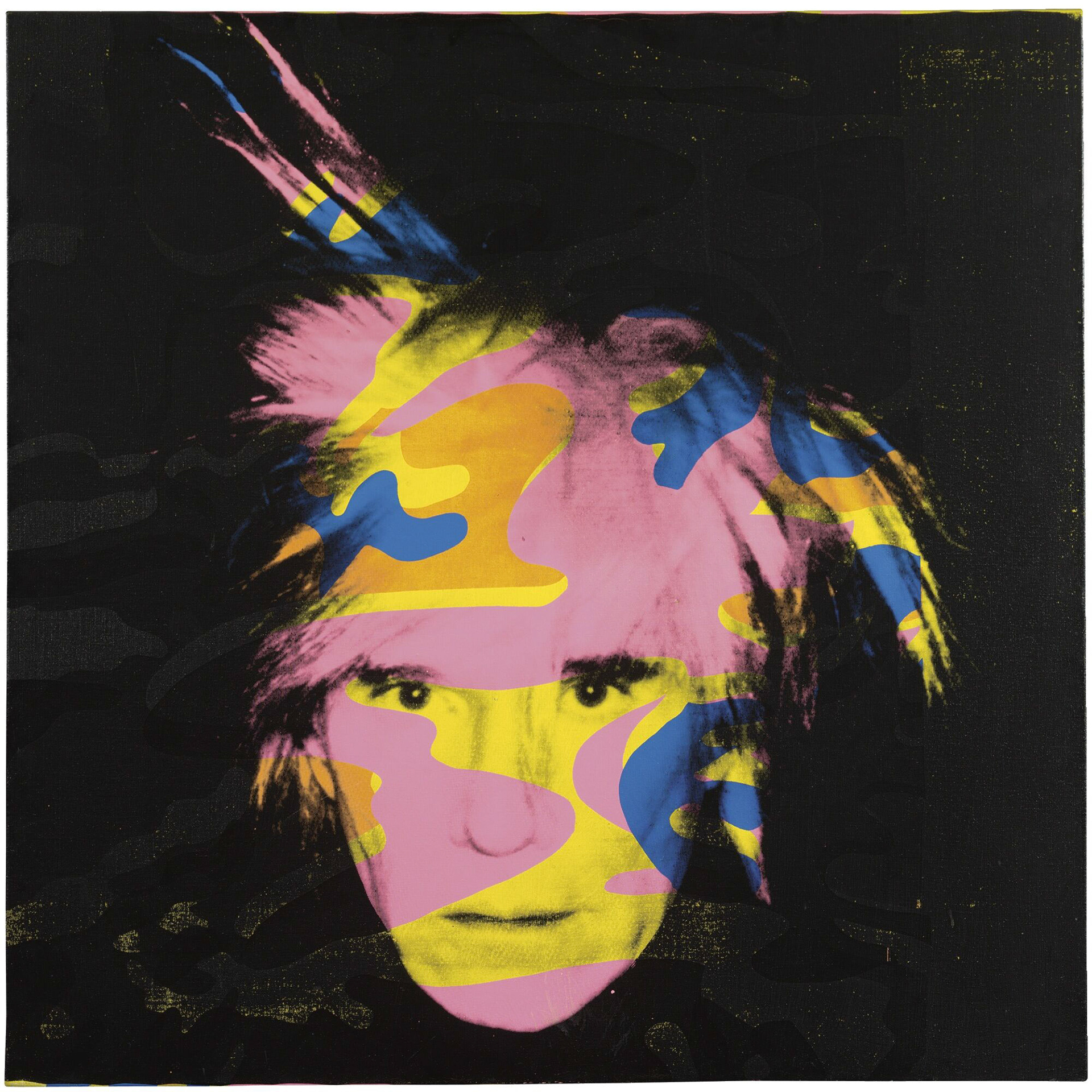 Andy Warhol, Camouflage self-portrait (1986)