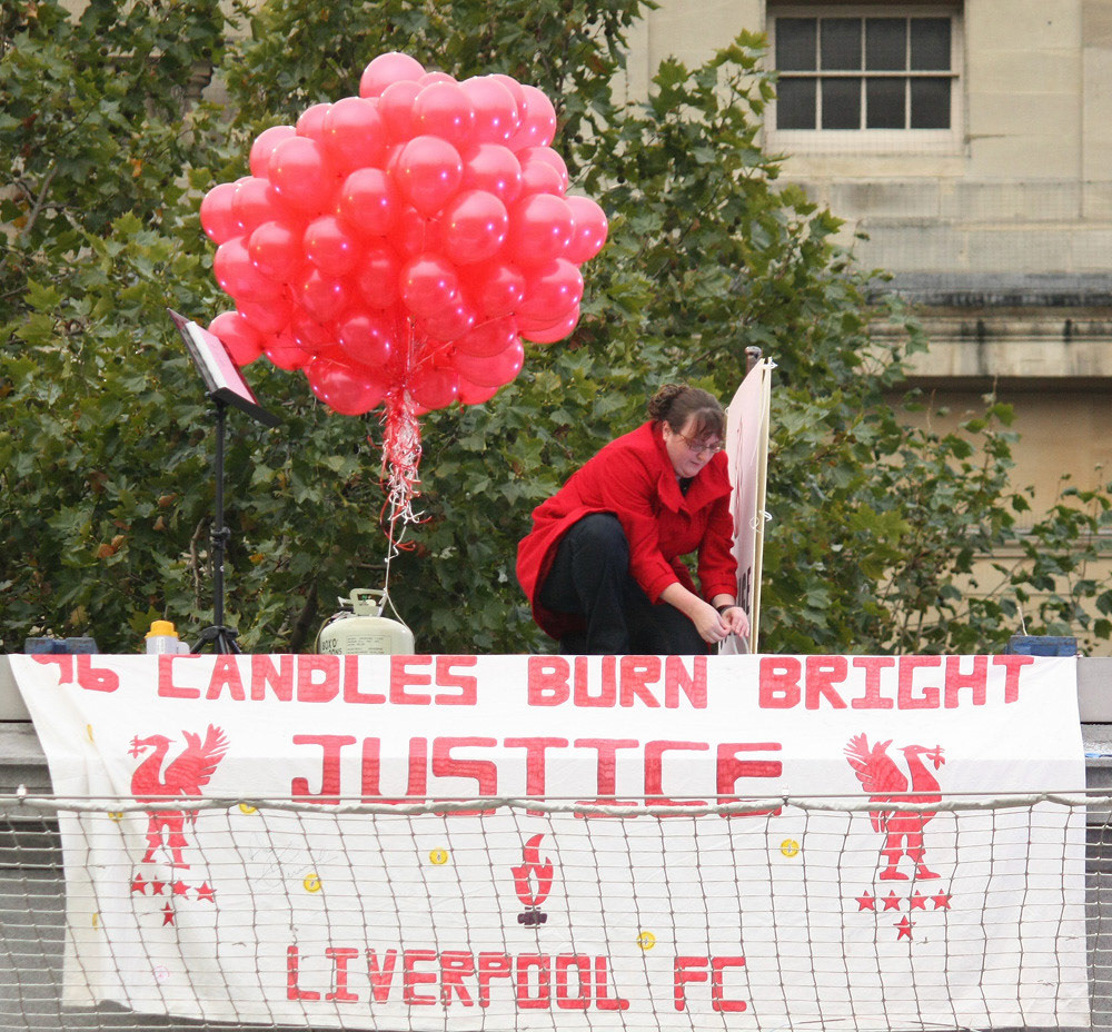 Anthony Gormley, One and Other (2009) Hillsborough (final participant)