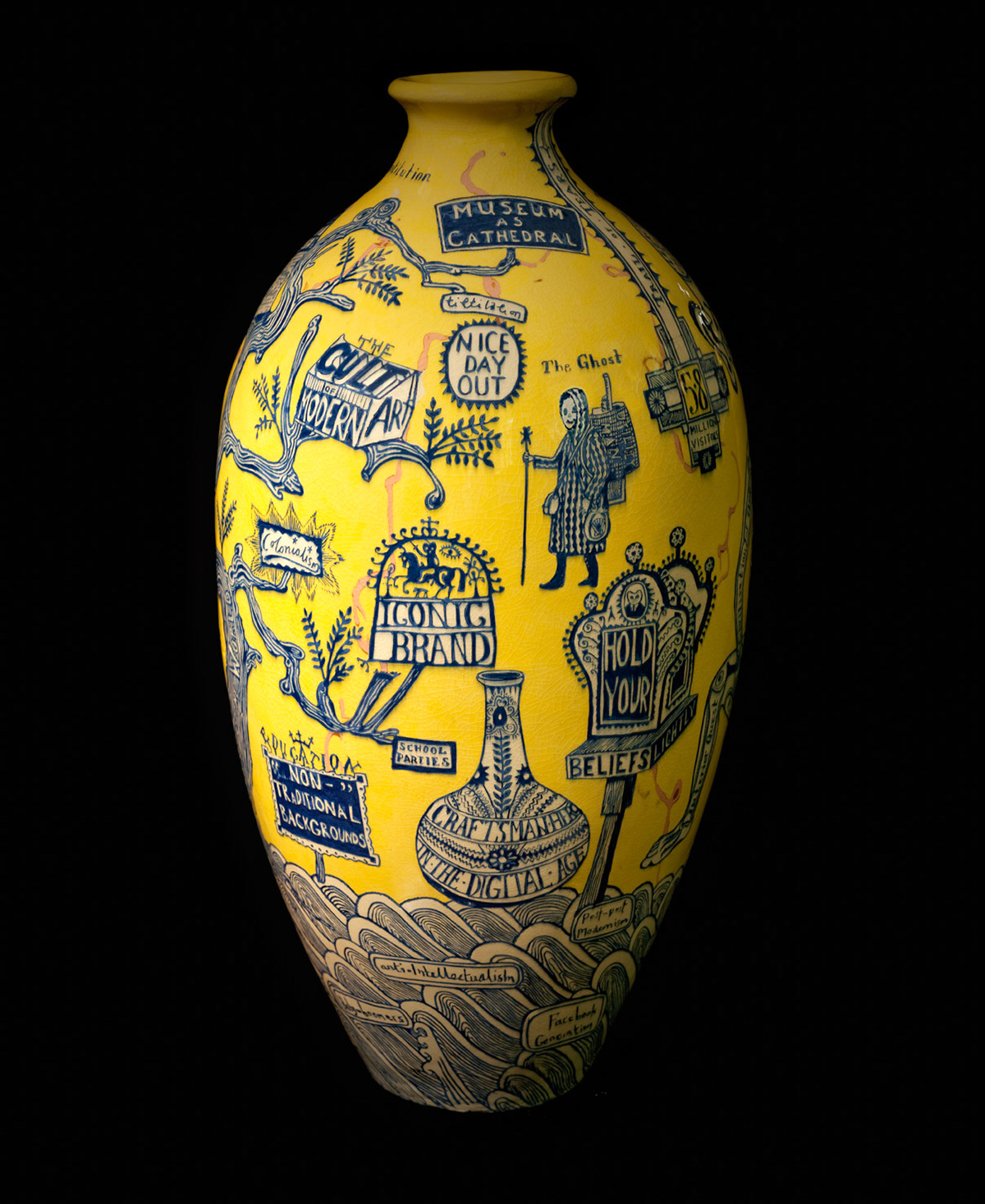 Grayson Perry, The Rosetta Vase (2011)