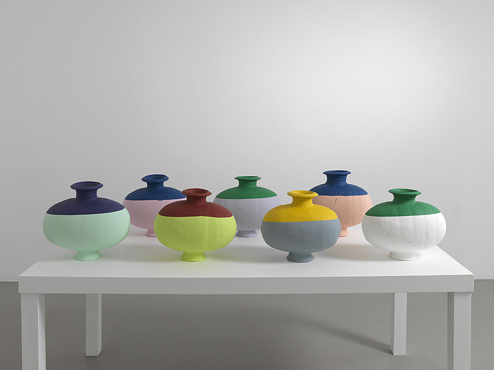 Ai Weiwei, Coloured Vases (2009) Han Dynasty vases and industrial paint