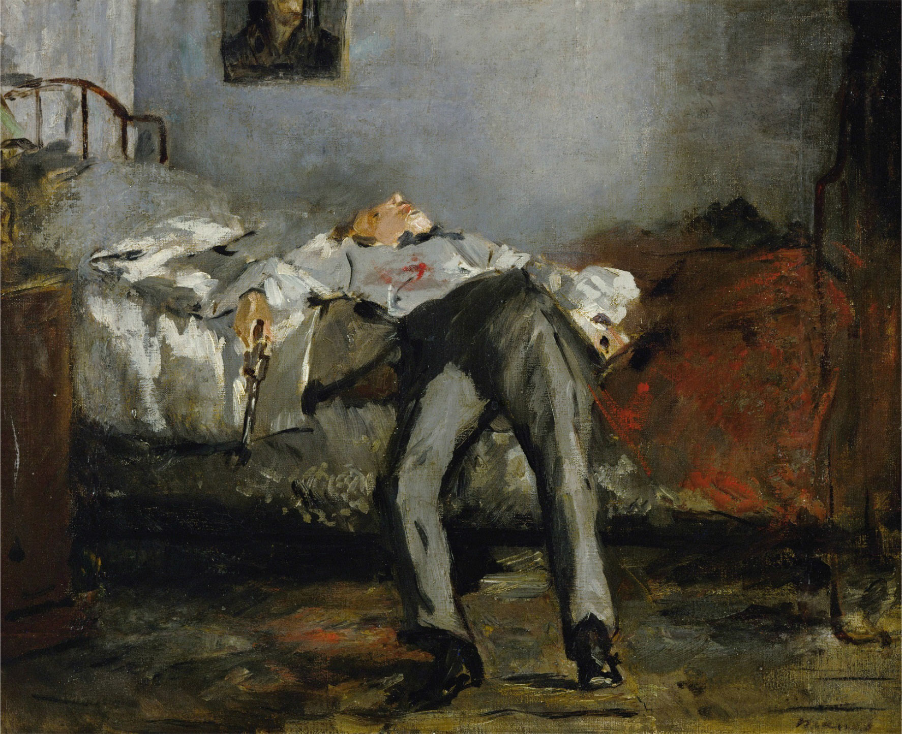 Édouard Manet, Le Suicidé (c.1877)