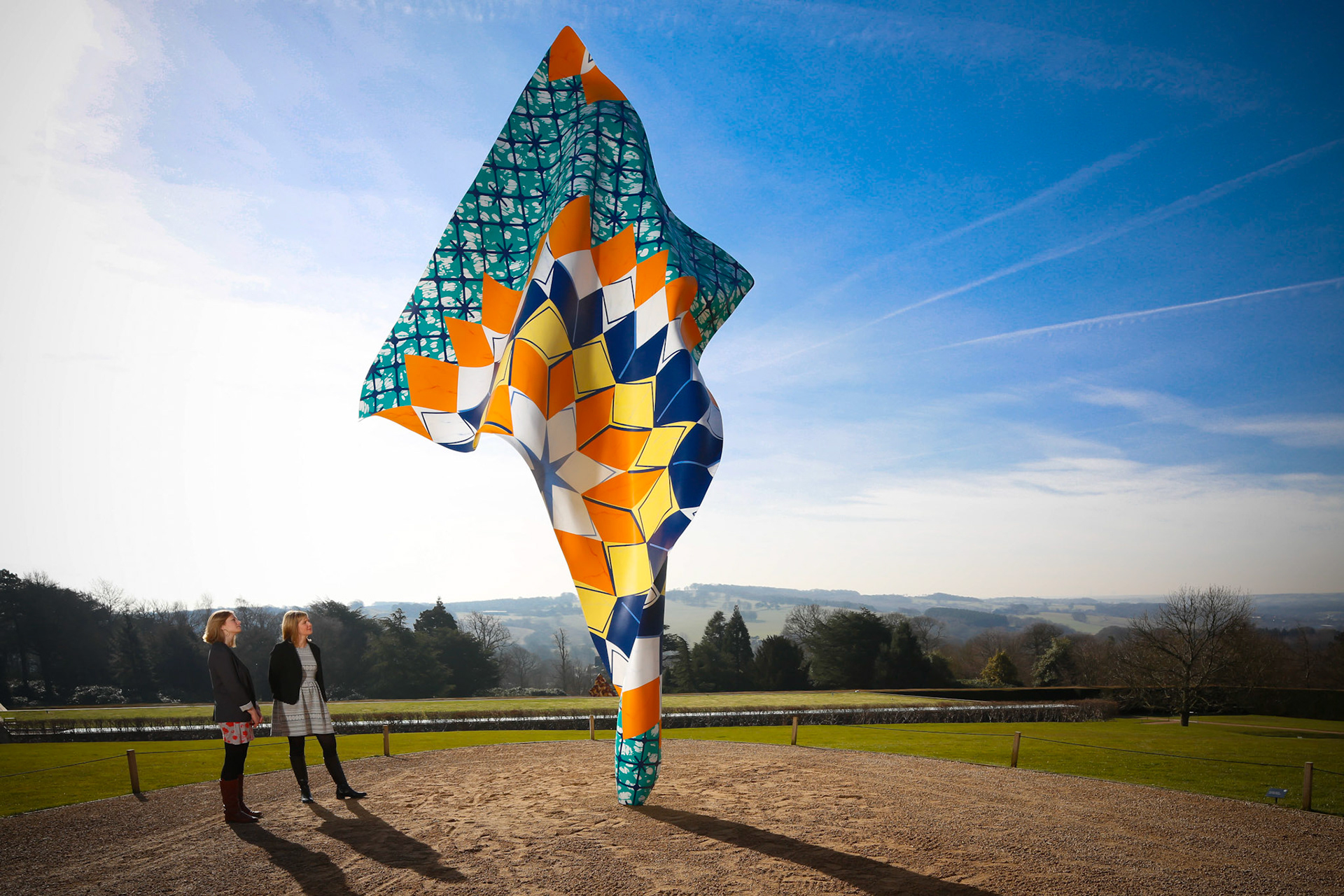 Yinka Shonibare, Wind Sculpture (2013) photo by Jonty Wilde
