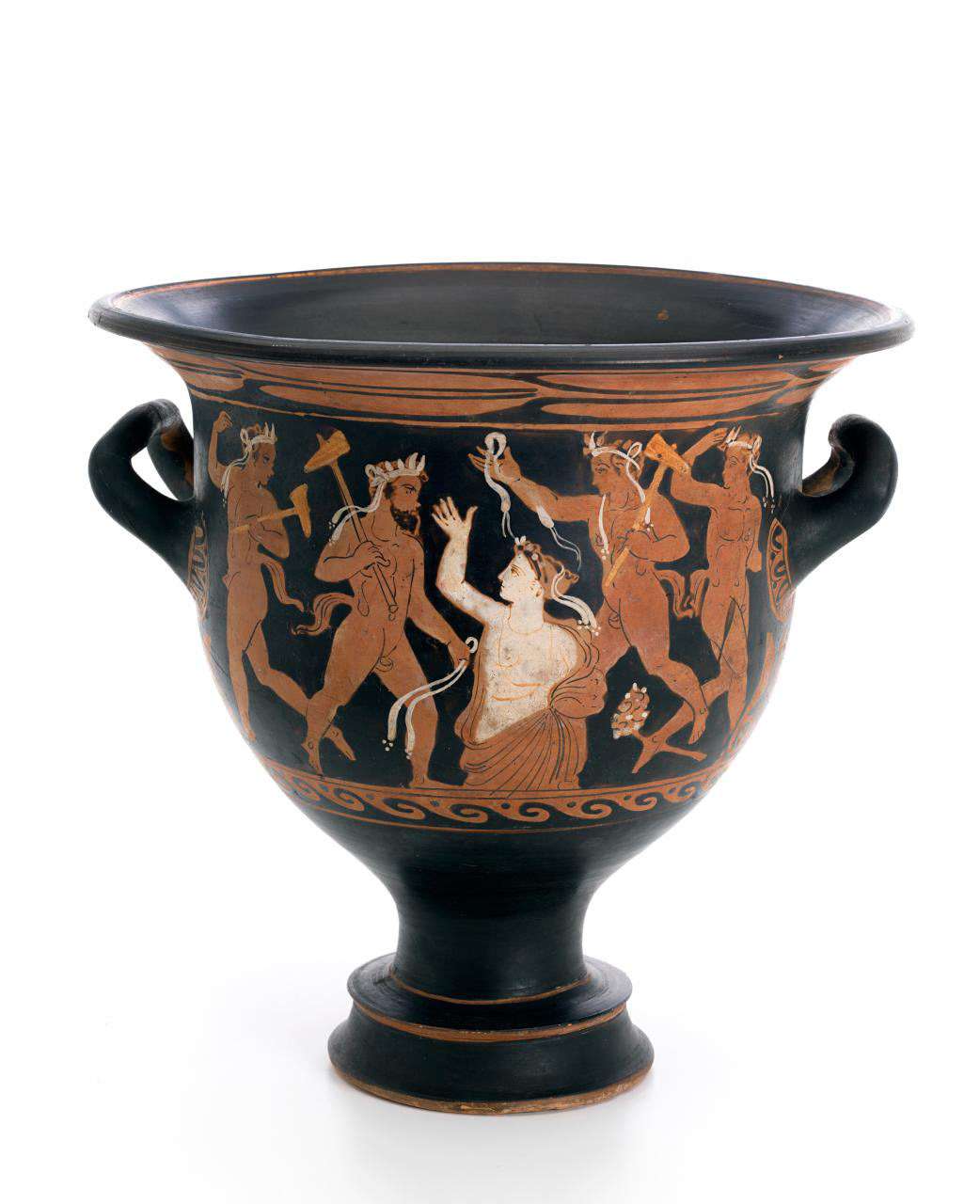 Attic red-figure bell krater (C4th BCE) National Gallery of Victoria, Australia (ex. Nostell Priory coll.)