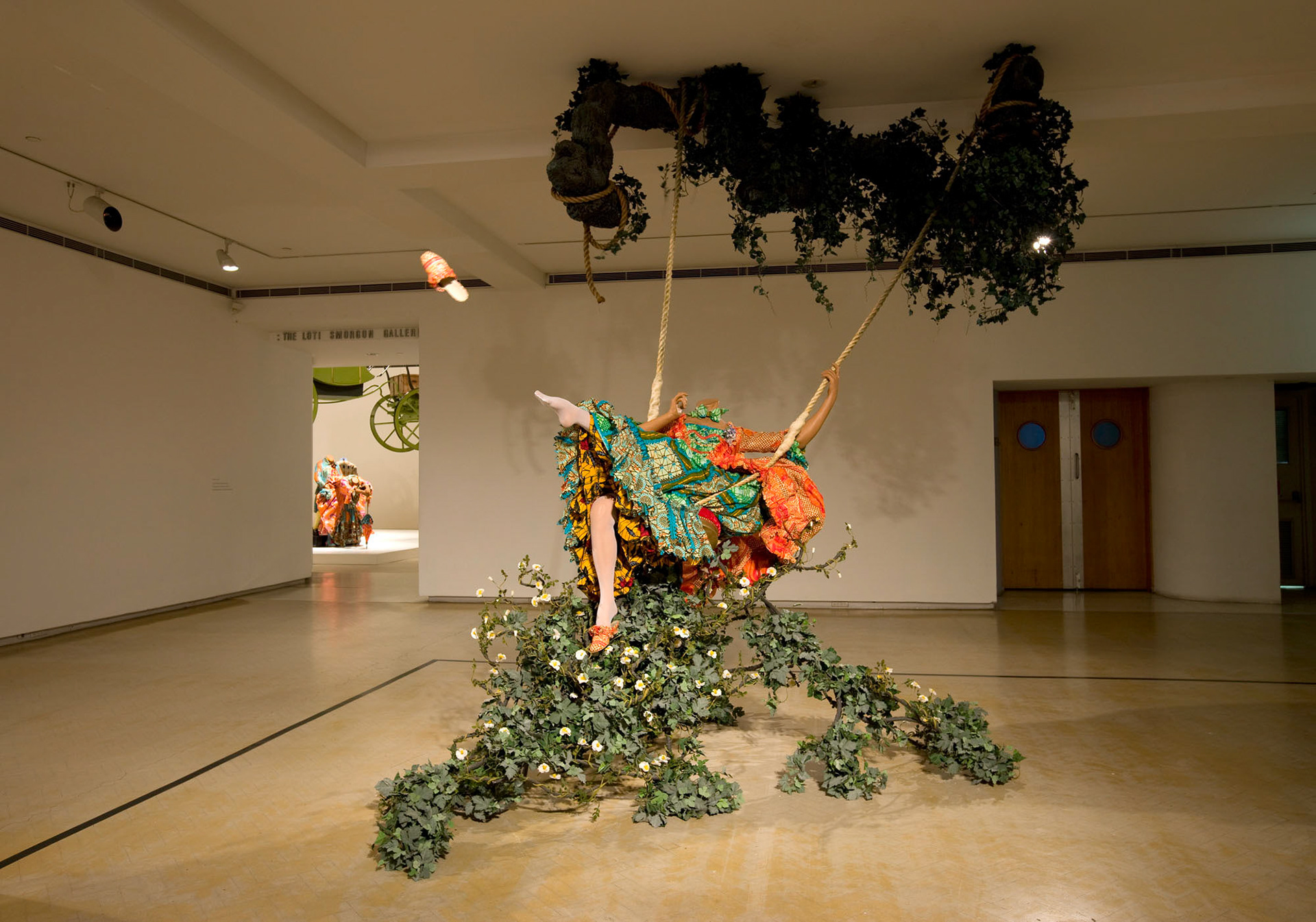 Yinka Shonibare, The Swing (after Fragonard) (2001) Tate