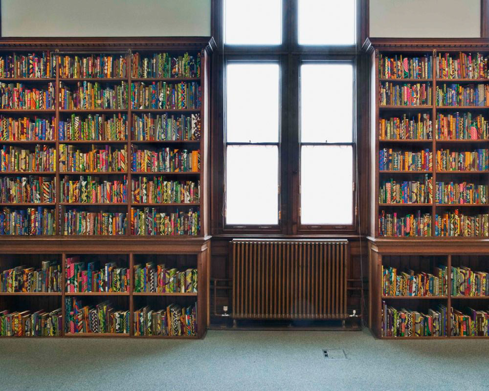 Yinka Shonibare MBE, The British Library (2014) window