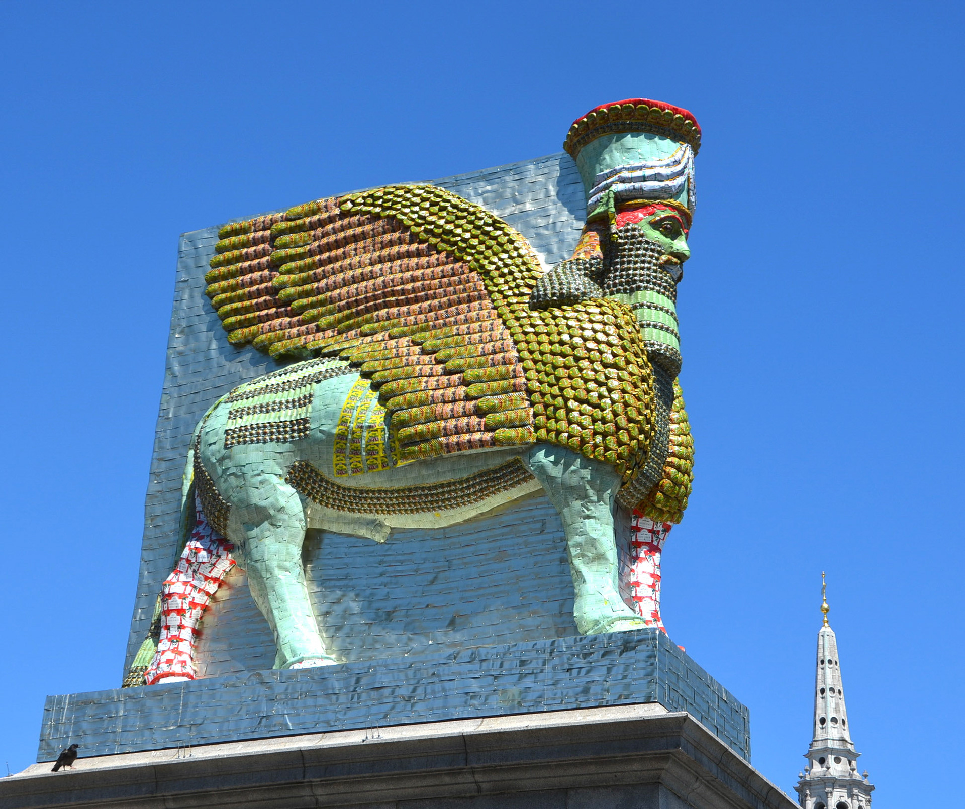 Michael Rakowitz, The Invisible Enemy Should Not Exist (2018) Fourth Plinth, Trafalgar Square