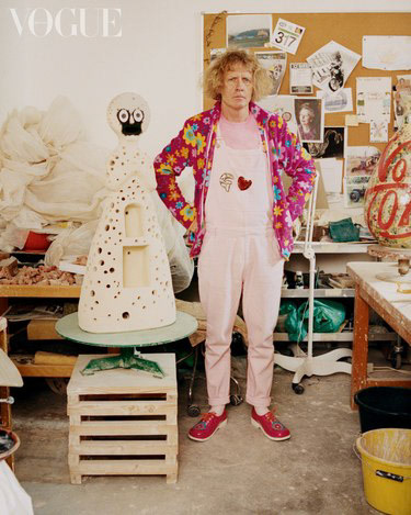 Grayson Perry (Vogue, October 2019)