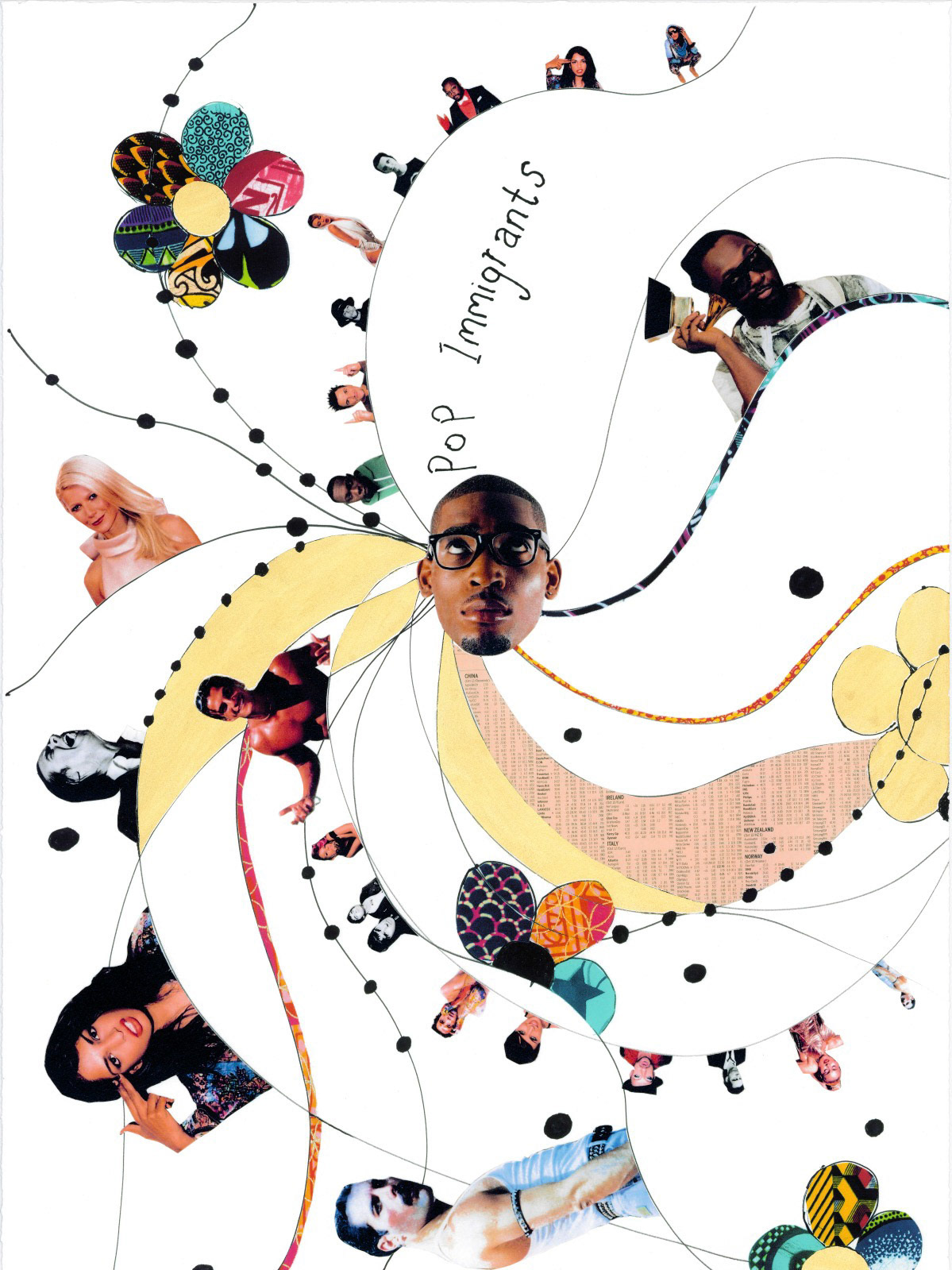 Yinka Shonibare, Pop Immigrants (2014)