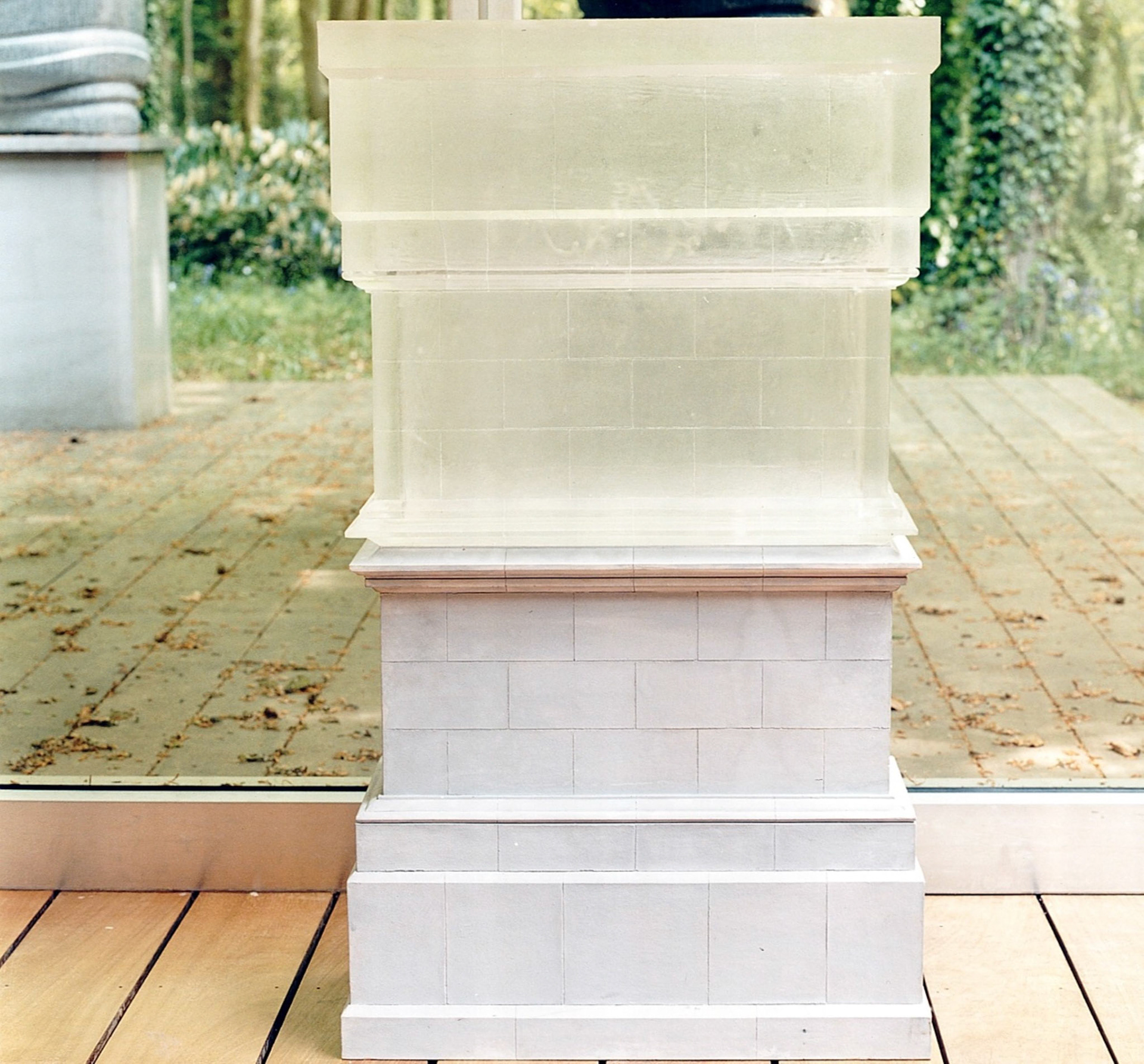 Rachel Whiteread, Maquette for Monument (Trafalgar Square Plinth) (2001)