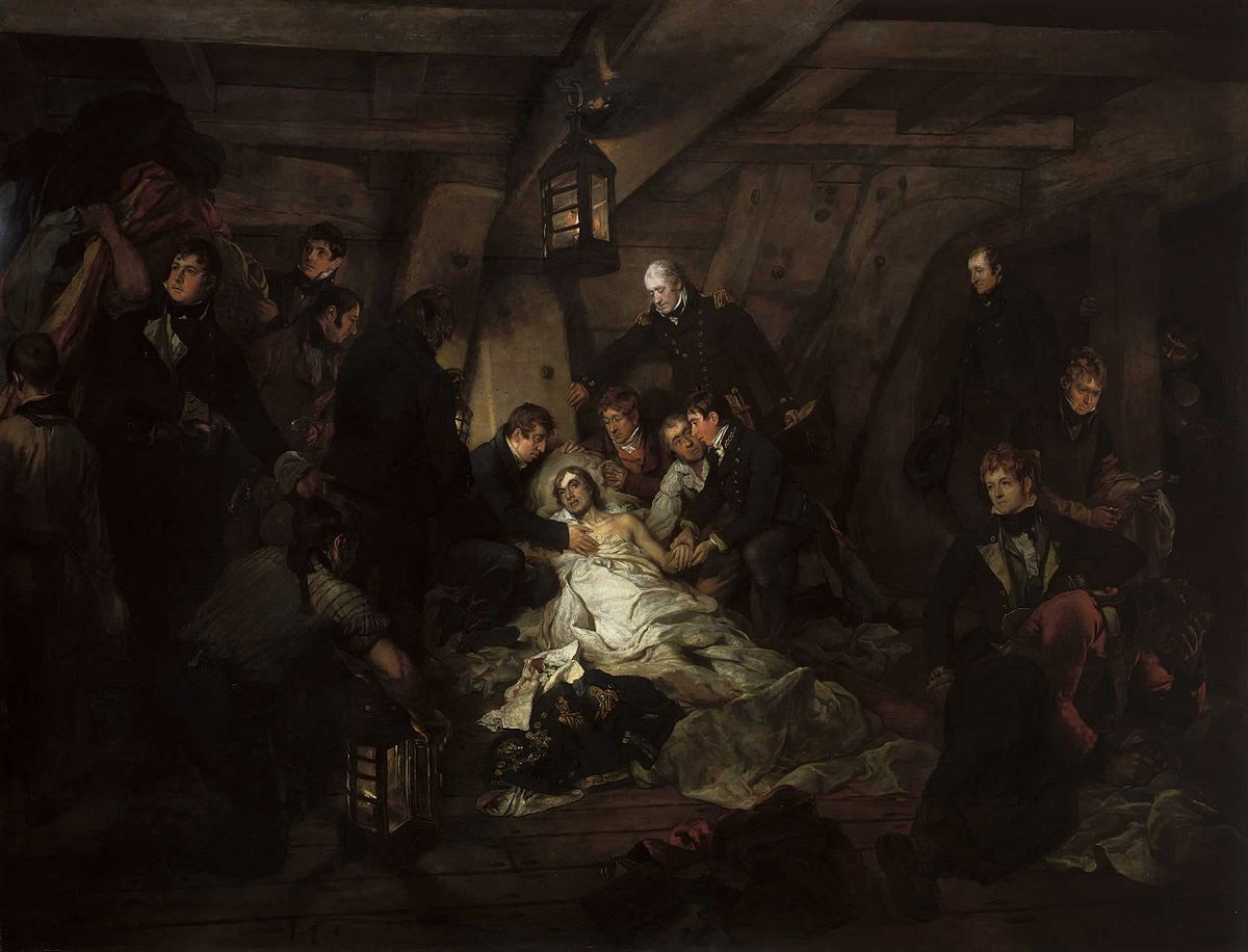 Arthur William Devis, The Death of Nelson (1806) National Maritime Museum