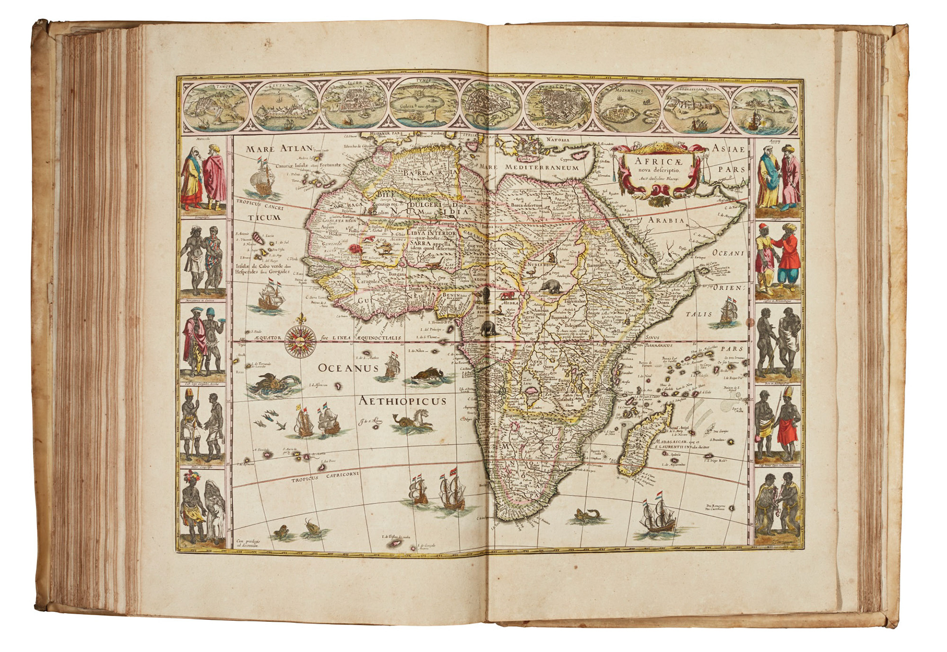 Willem Blaeu, Africae nova descriptio (Amsterdam, c.1635)