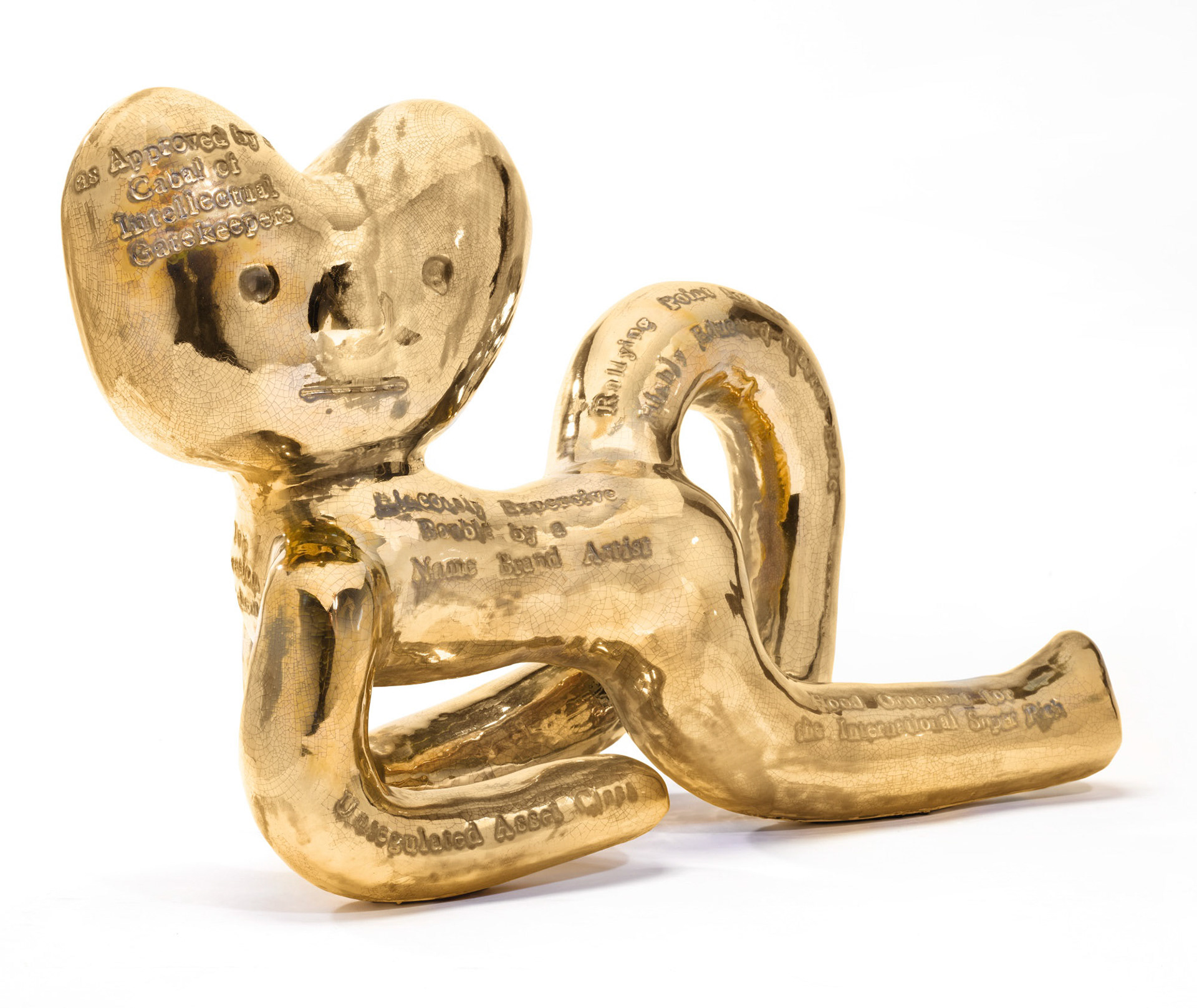 Grayson Perry, Hideously Expensive Bauble by a Name Brand Artist (2019) 56 cm long