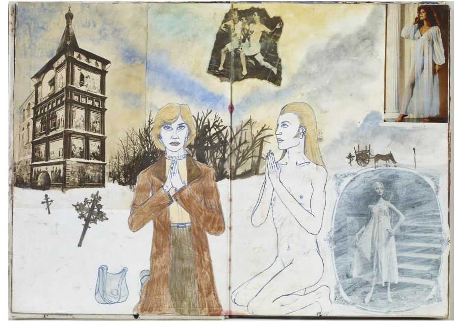 Grayson Perry, Orange sketchbook (1984-85)