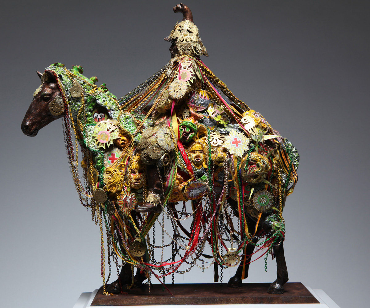Hew Locke, Maquette for Sikandar (2010) unrealised project