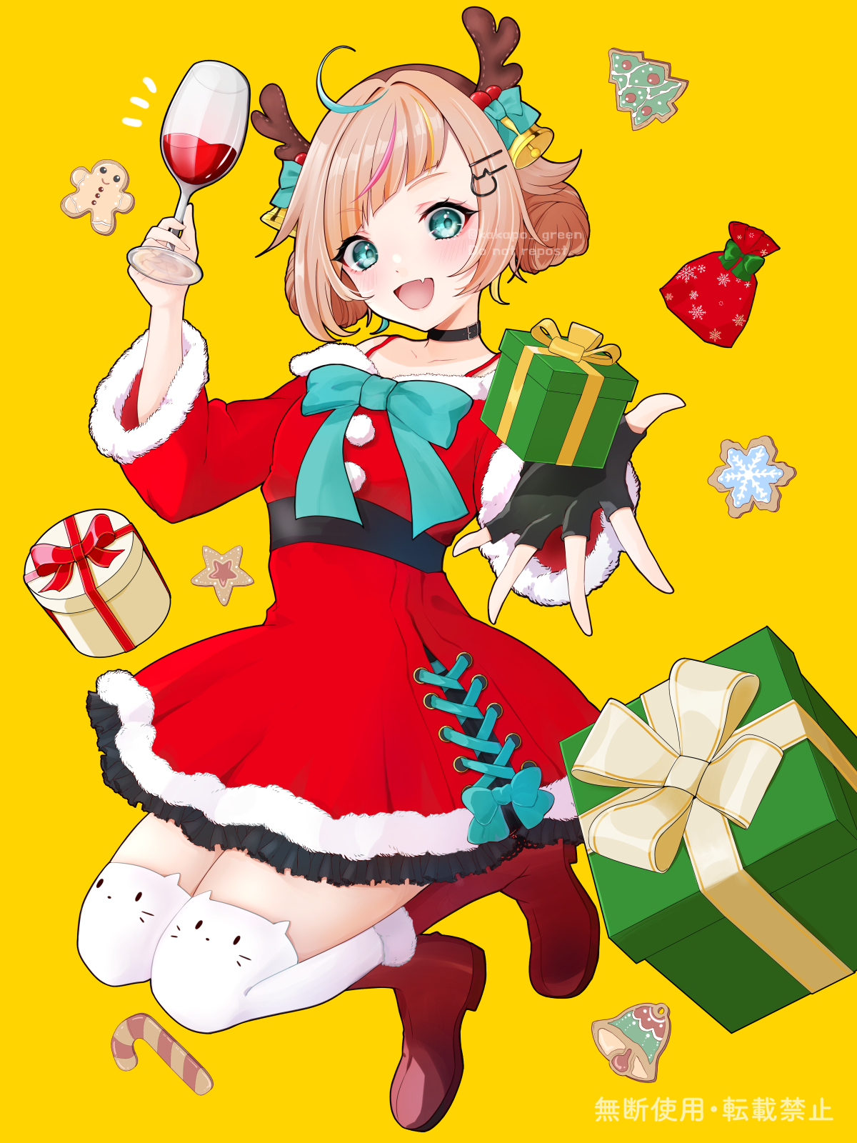 一枚絵(クリスマス)