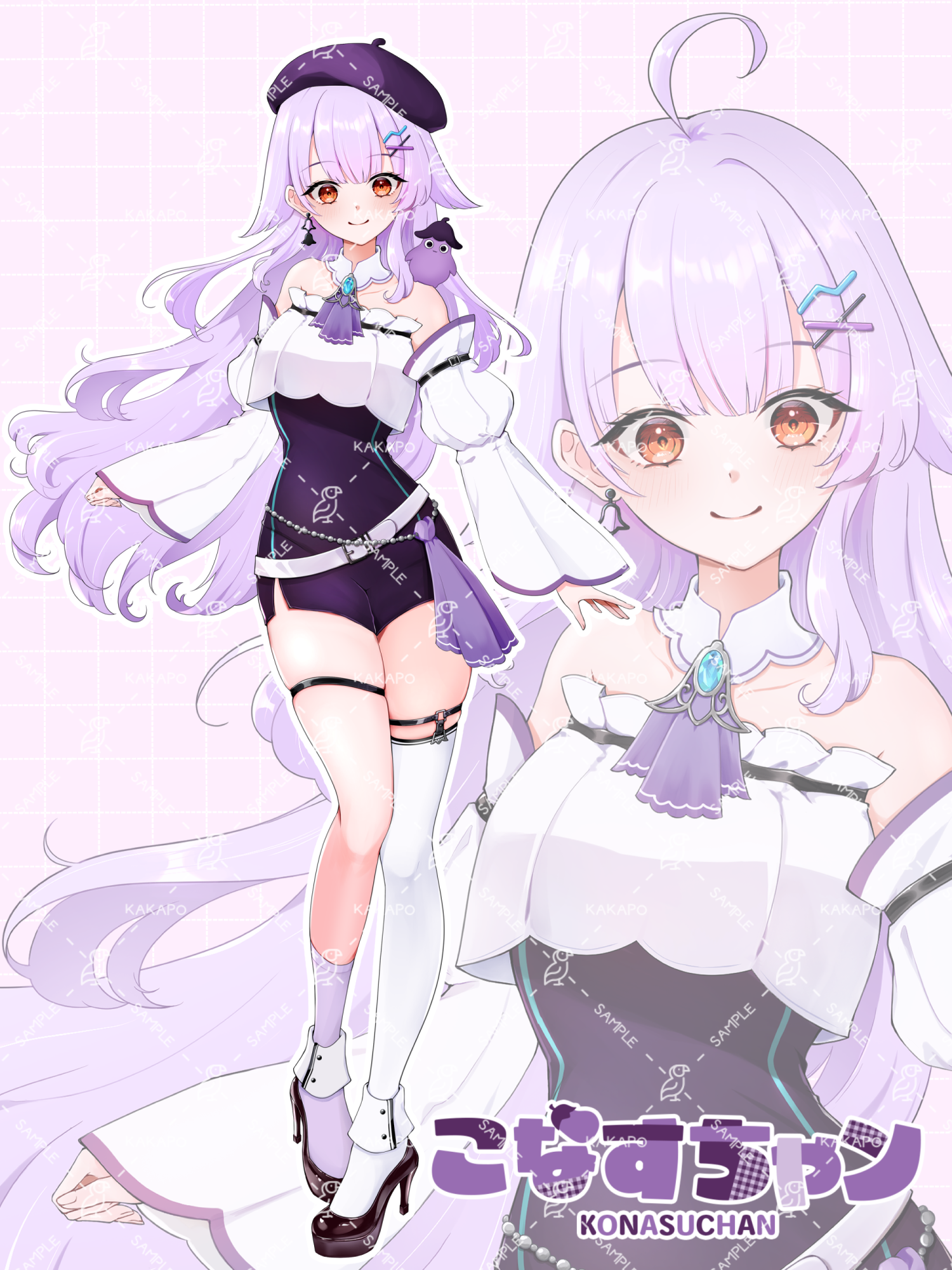 立ち絵(キャラデザ込)