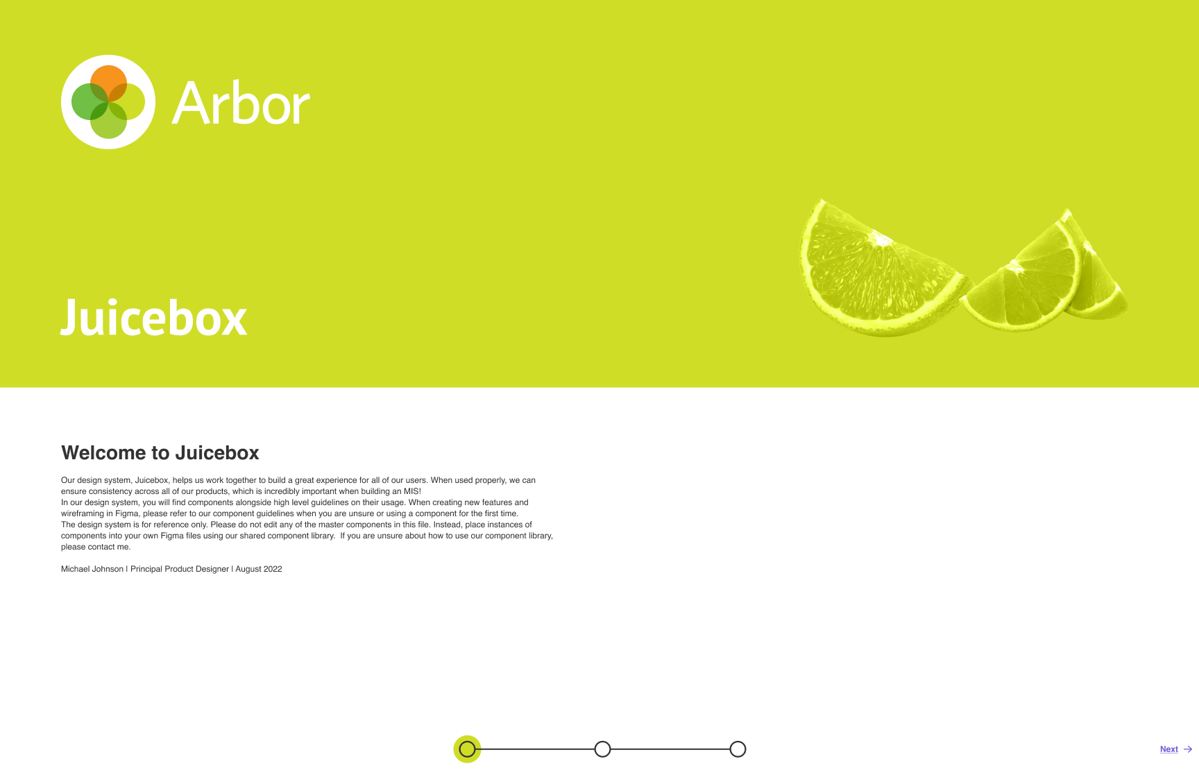 Welcome to Juicebox 1/3
