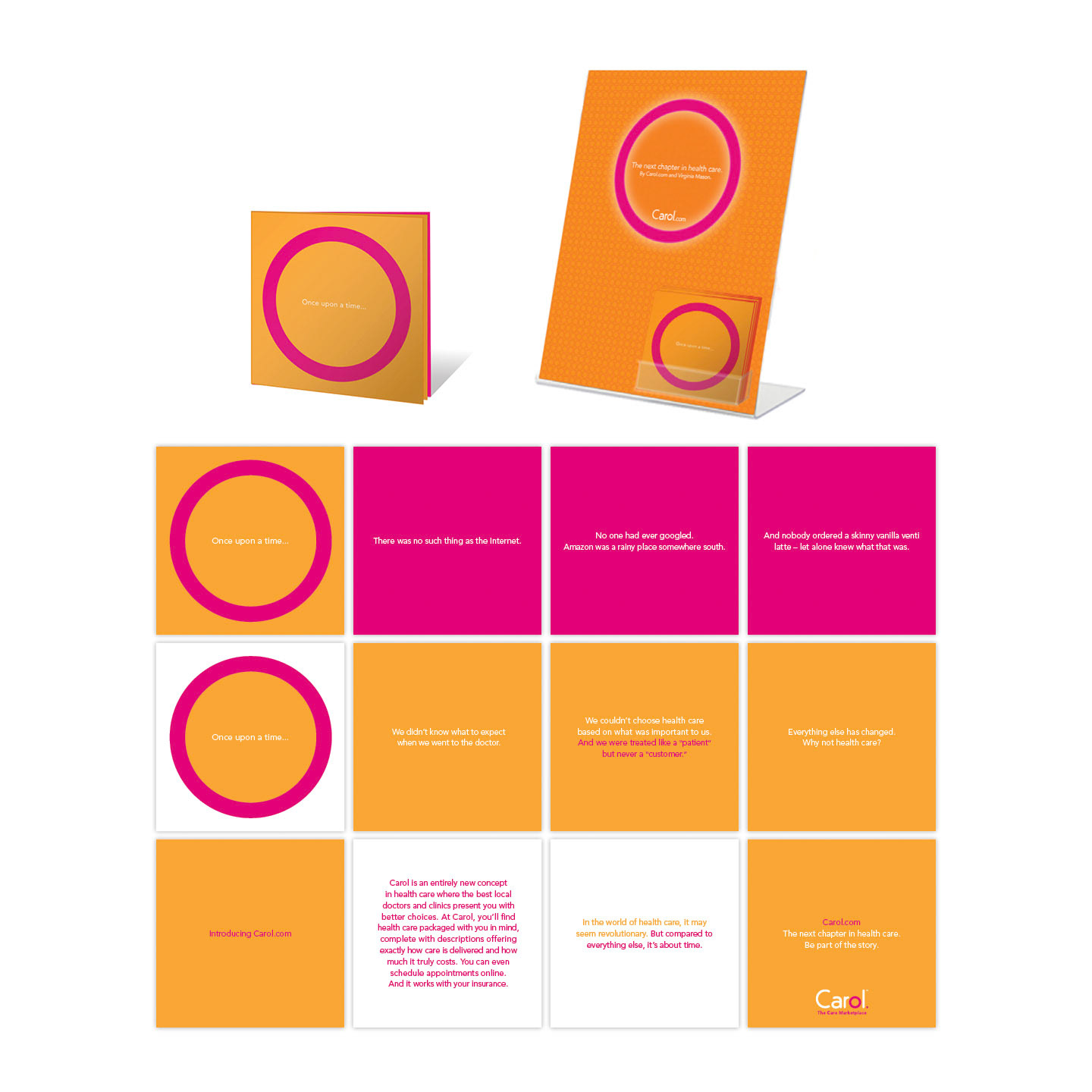 Carol booklet.