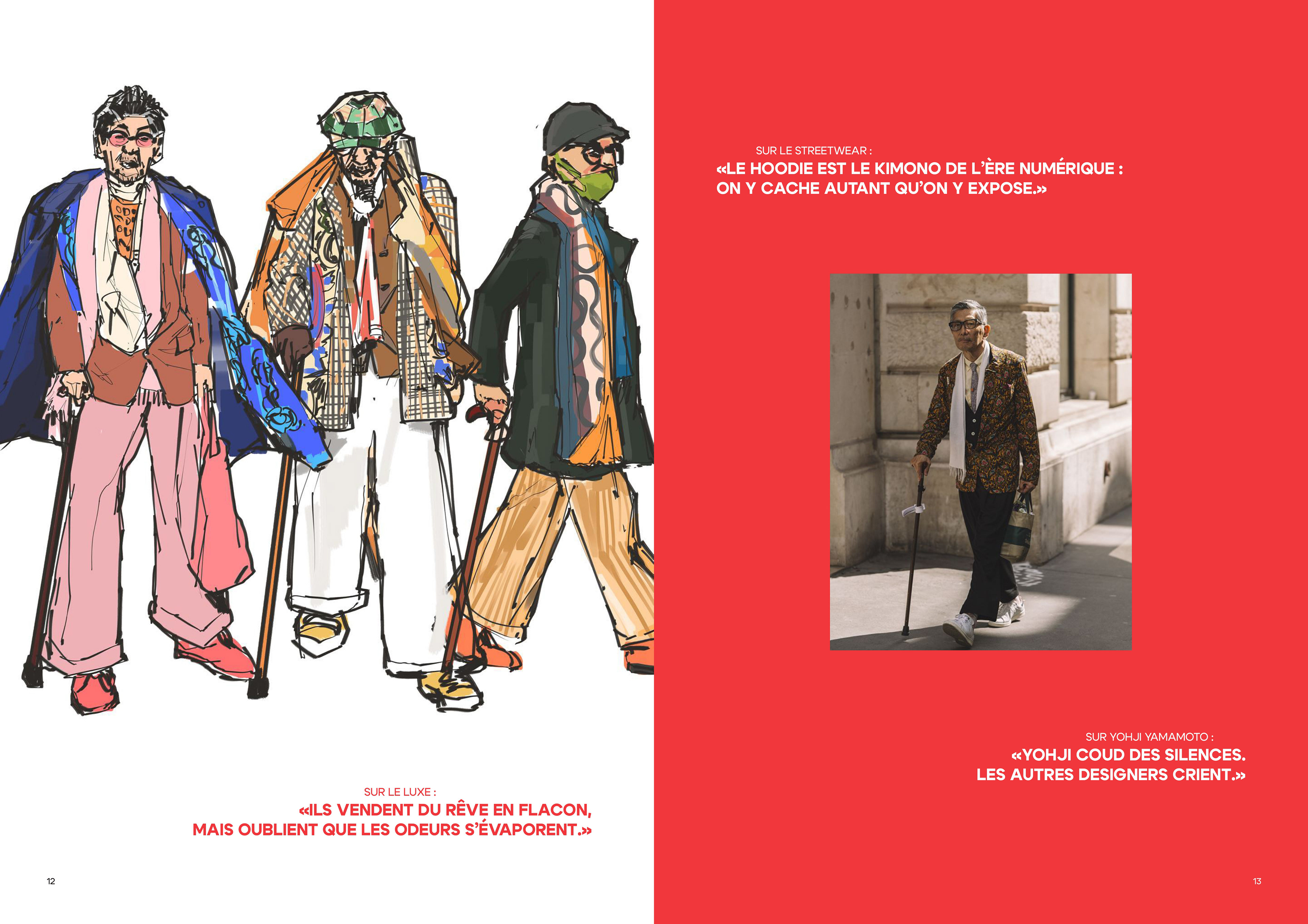 Rerunmag - Double page 12-13