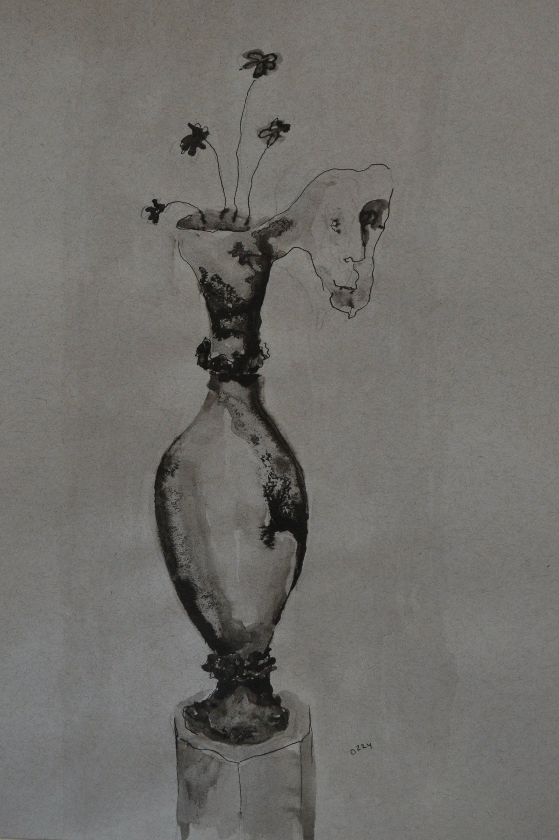Happy as a vase