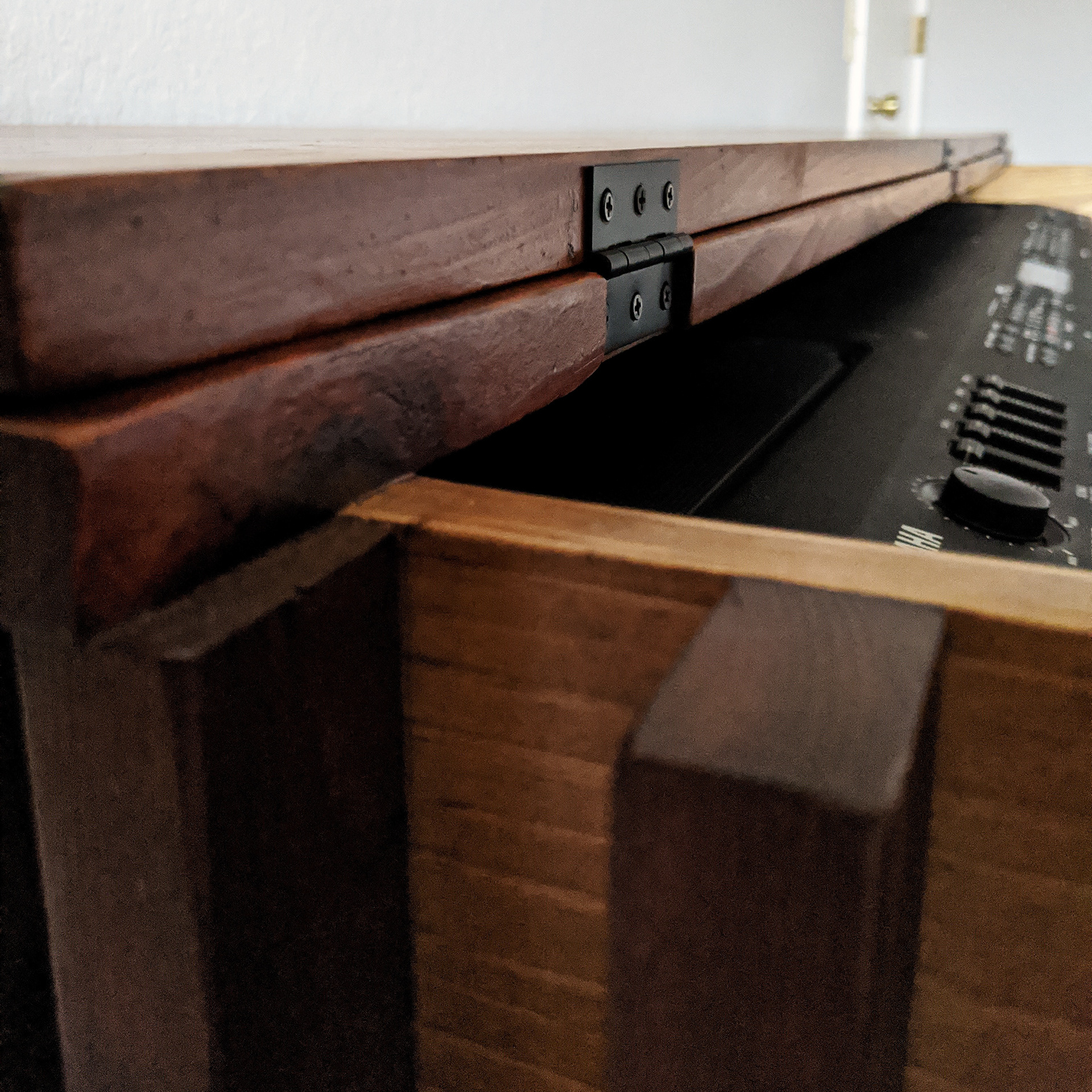 CU of hinges.