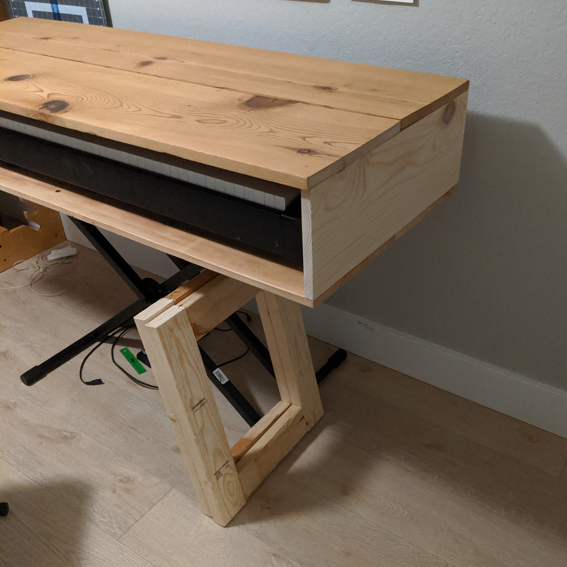 Trying to decide if the top should overhang or sit flush with the sides.
