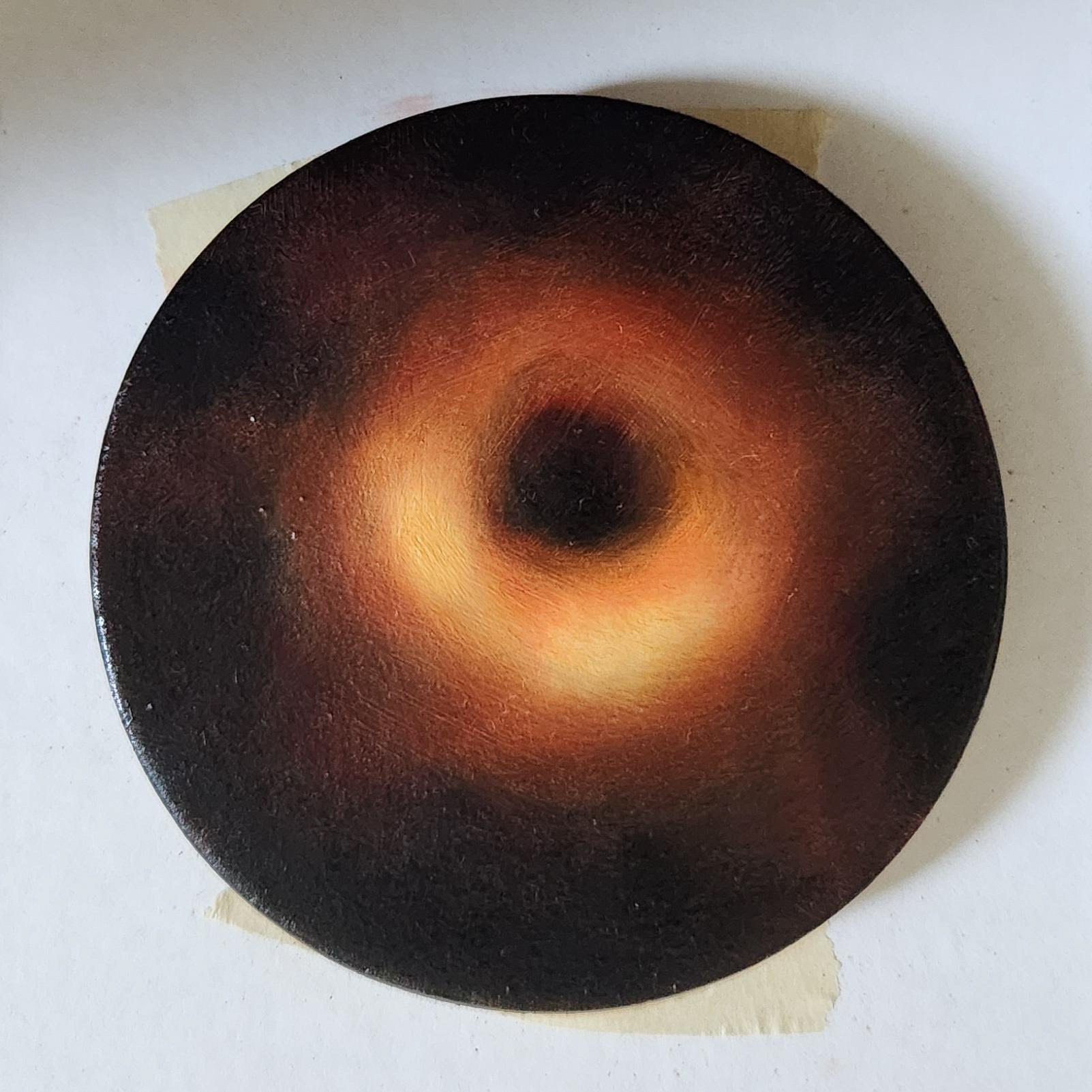 Oil study of M87